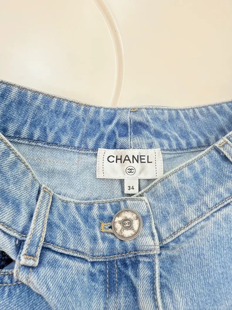 Chanel Chanel 23b wide-leg jeans Size 42" / US 20 - 5 Thumbnail
