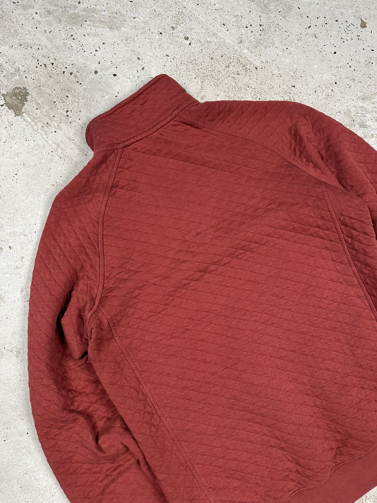 L.L. Bean × Vintage L.L. Bean Quilted Red Sweatshirt Half Button Outdoor Size US S / EU 44-46 / 1 - 15 Thumbnail