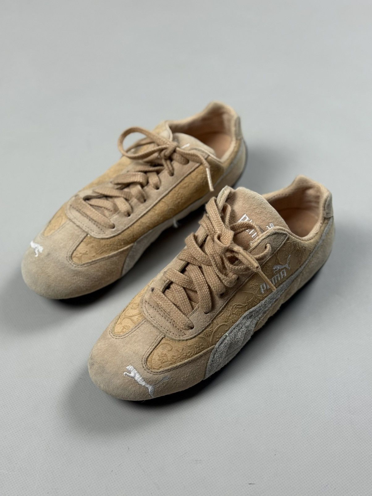 Puma Puma Speedcat Vintage Ladies Suede Low Top Sneakers Shoes Size US 6.5 / IT 36.5 - 12 Thumbnail