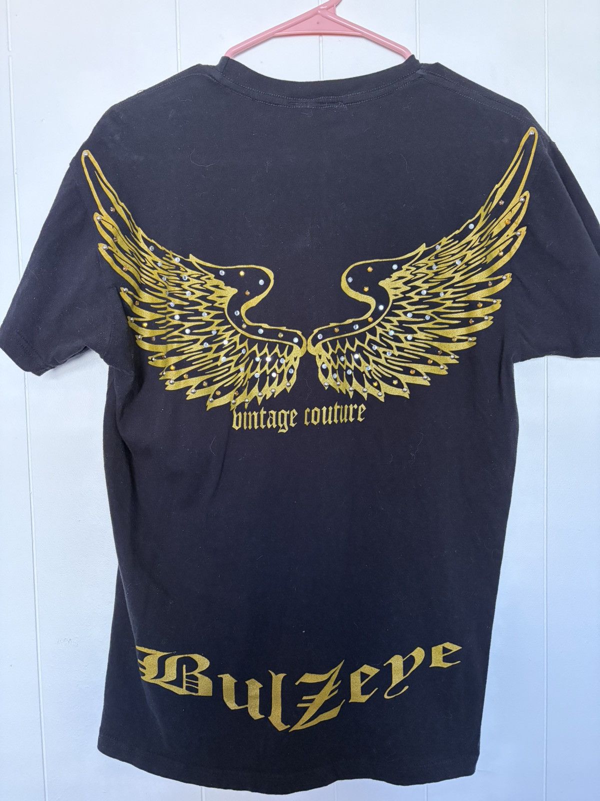 Vintage Bulzeye “Rock and Roll” studded vintage t-shirt Size US M / EU 48-50 / 2 - 2 Thumbnail