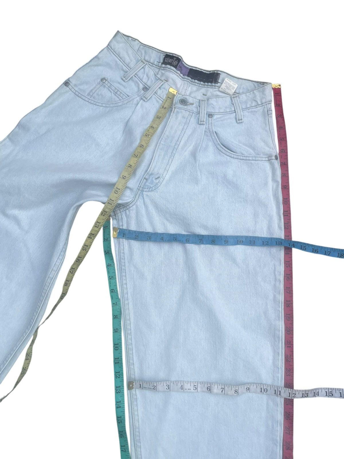Levi's Vintage 1994 Levis Silver Tab Baggy Size US 30 / EU 46 - 14 Thumbnail