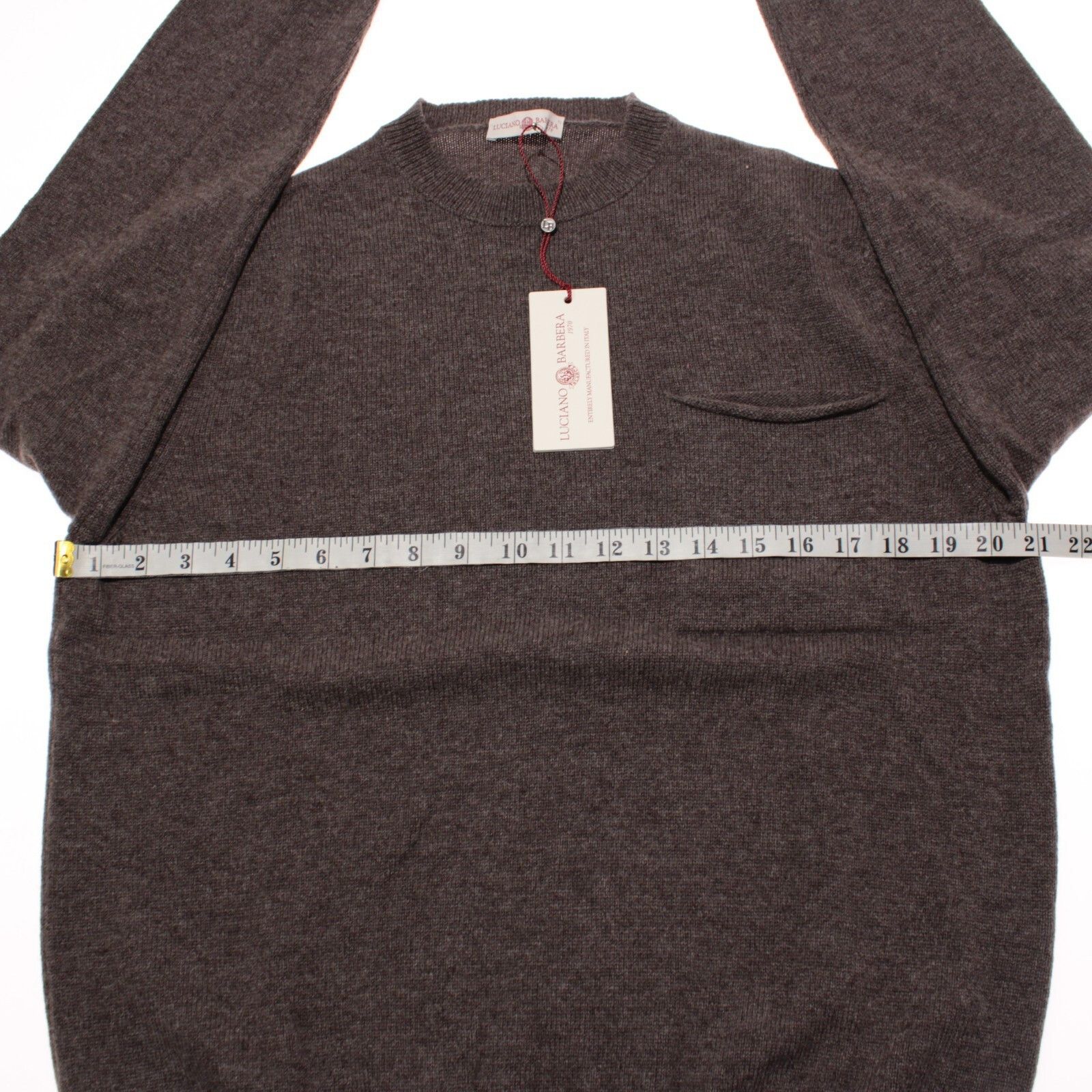 Luciano Barbera Luciano Barbera Sweater Size US M in Brown Size US M / EU 48-50 / 2 - 4 Thumbnail