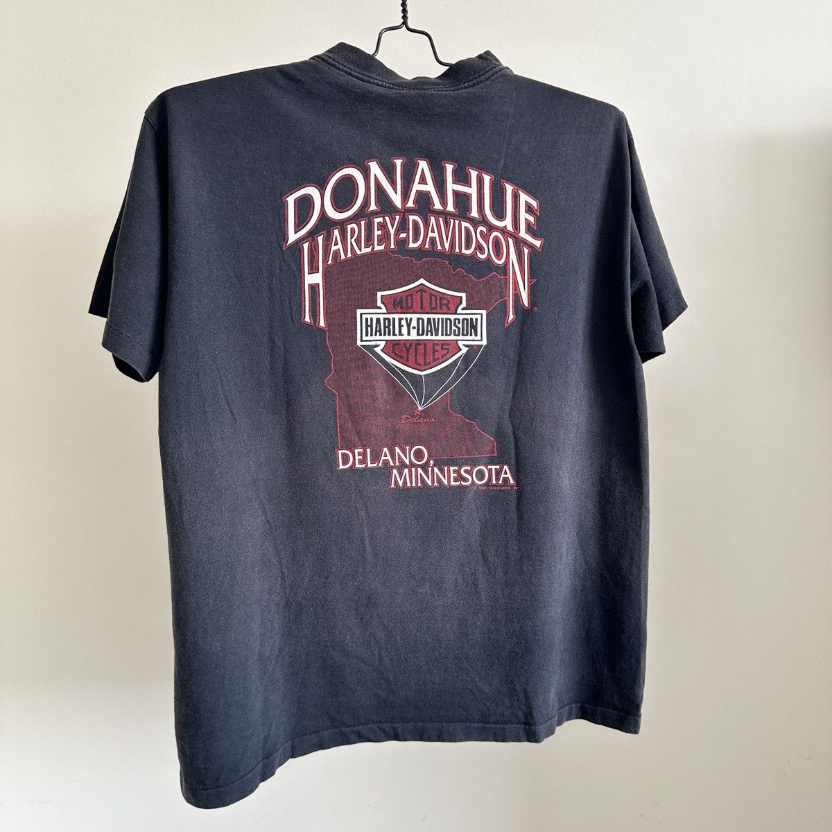 Harley Davidson × Vintage Vintage HOLOUBEK Harley Davidson Stateside Pride T ShirtXL Size US XL / EU 56 / 4 - 6 Thumbnail