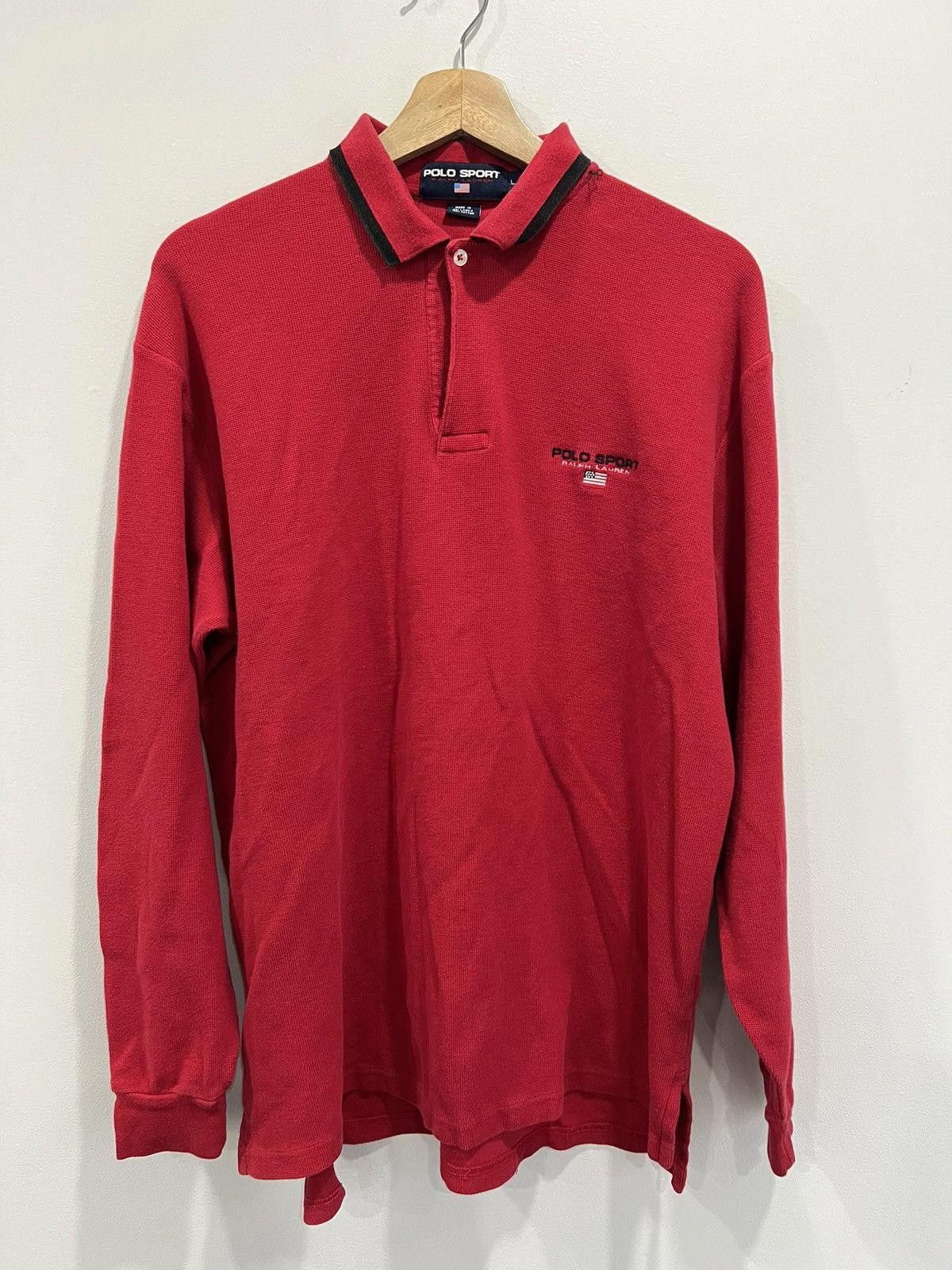 Polo Ralph Lauren Vintage Ralph Lauren Polo Sport rugby Size US L / EU 52-54 / 3 - 1 Thumbnail