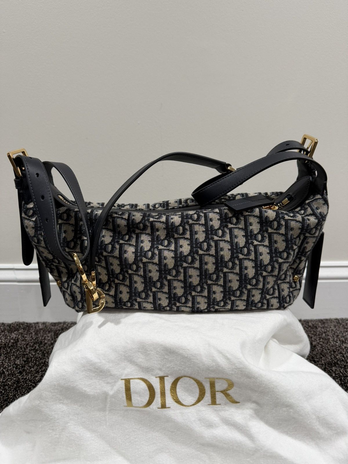 Dior Dior Large D-Journey Oblique Monogram Bag Size ONE SIZE - 1 Thumbnail