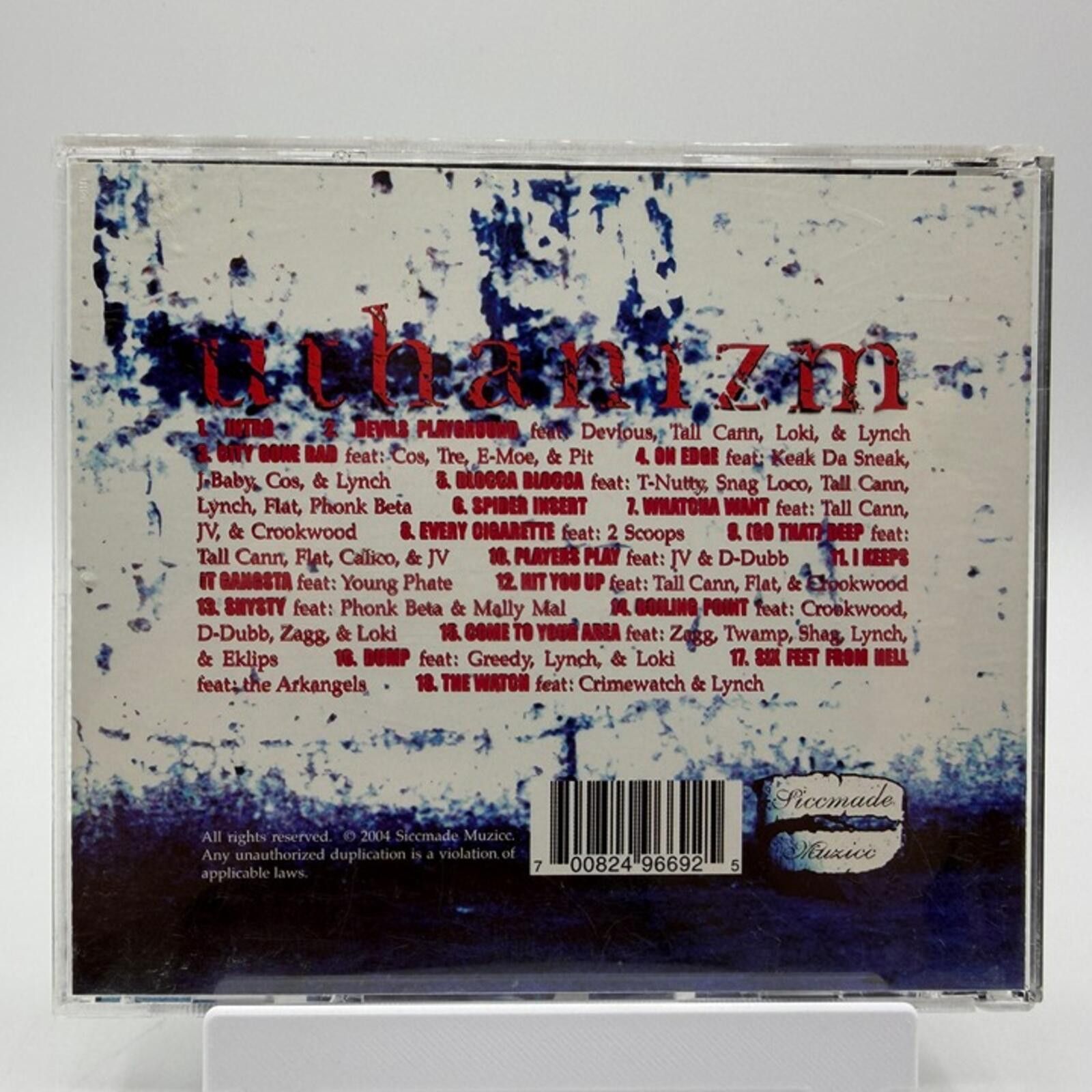 Other Brotha Lynch Hung & Tall Cann G - Uthanizm (2003) - Audio CD Size ONE SIZE - 2 Thumbnail