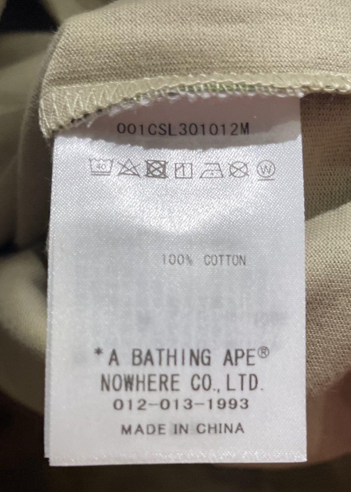 Bape A BATHING APE® Abc Camo Busy Works Tee Size US L / EU 52-54 / 3 - 4 Thumbnail