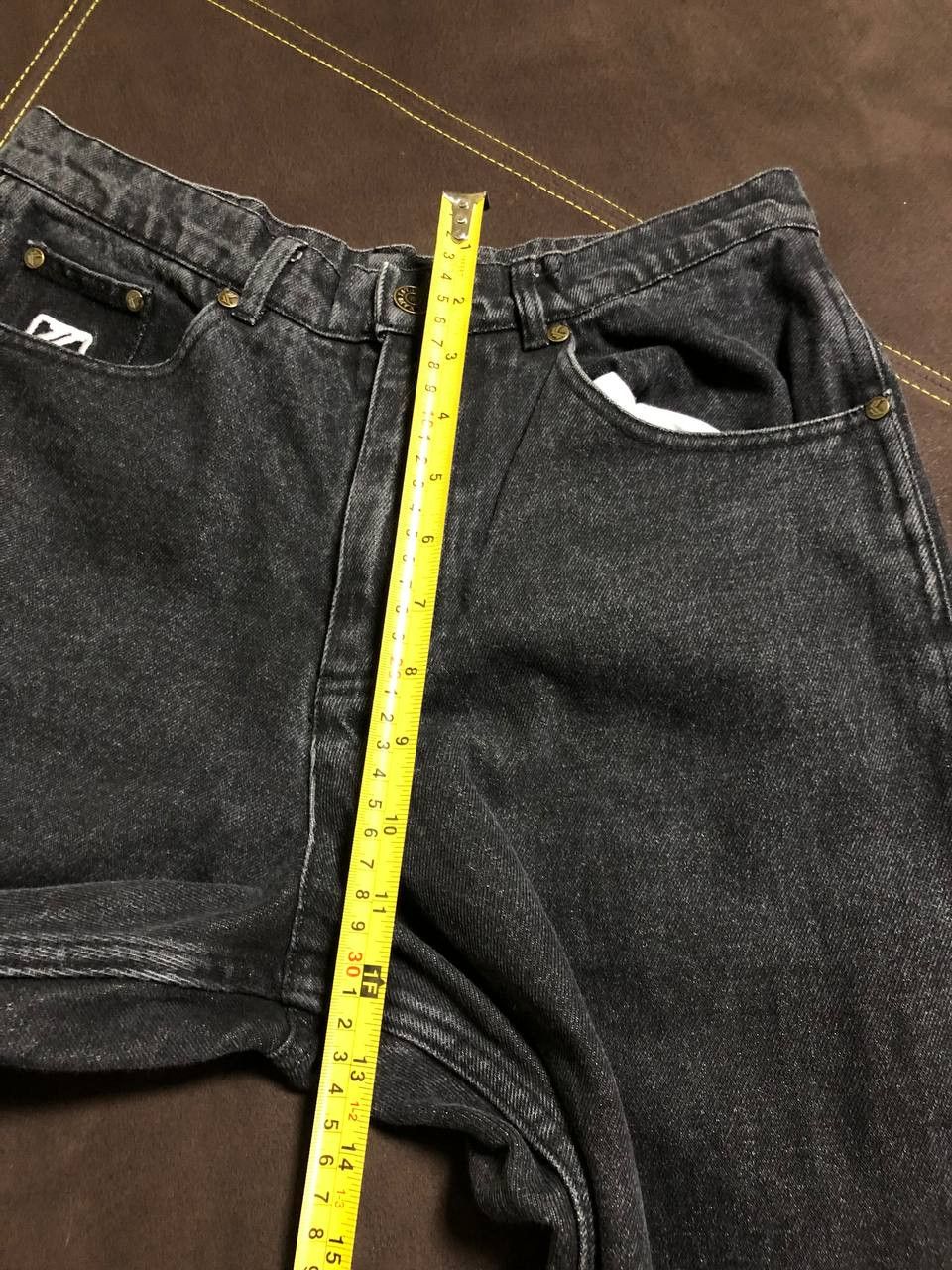 Karl Kani Mens Karl KANI Cargo Denim Jeans Embroidered Logo Size US 30 / EU 46 - 8 Thumbnail