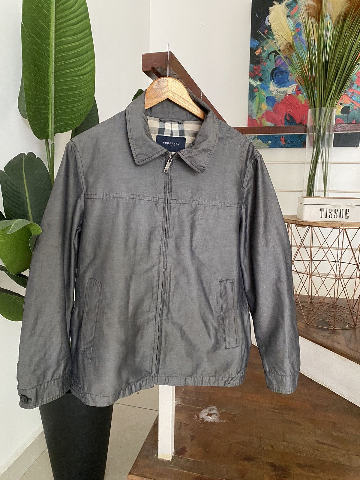 Burberry vintage BURBERRY LONDON JACKET BOMBER nice design Size US L / EU 52-54 / 3 - 9 Thumbnail