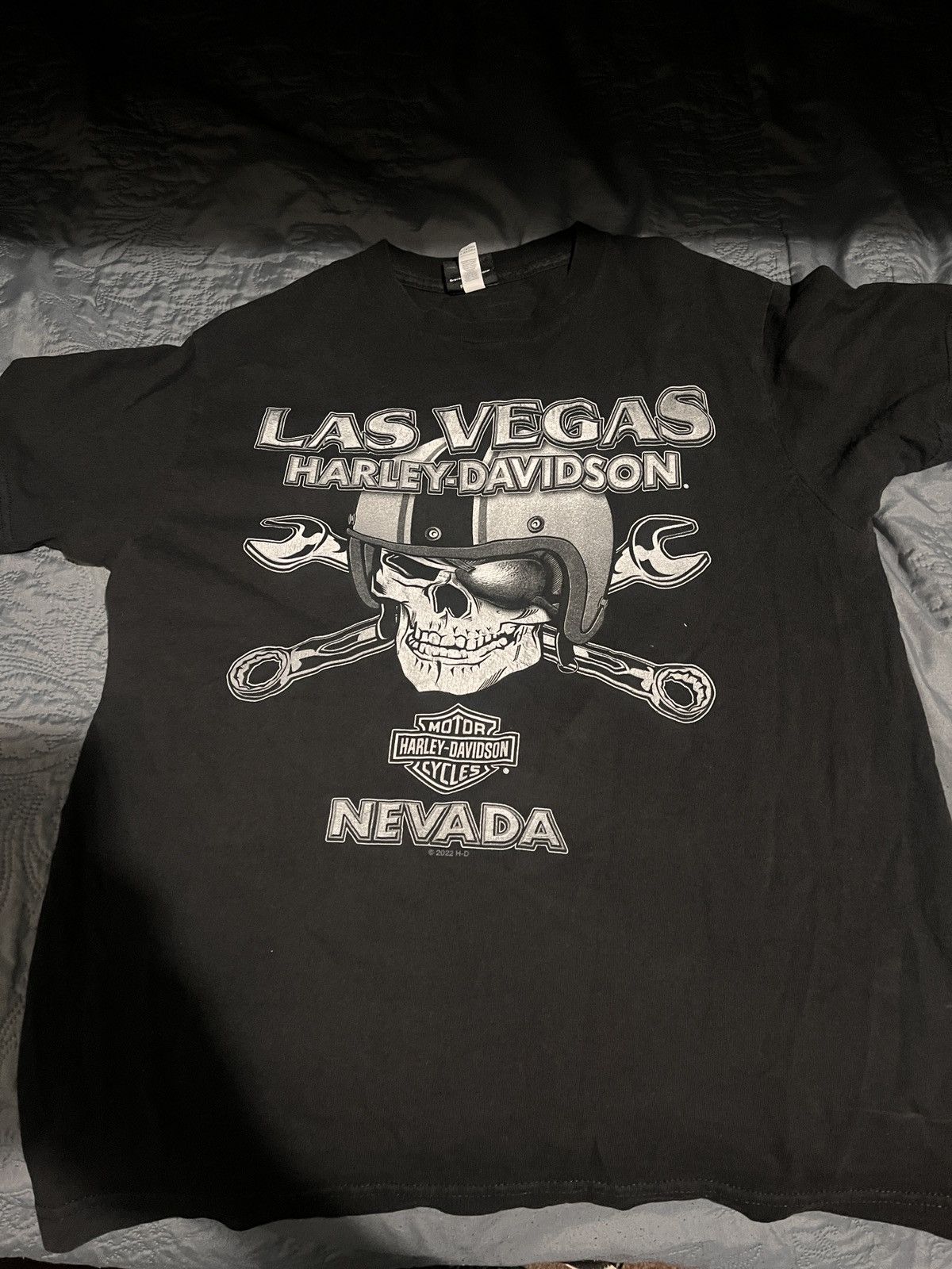 Harley Davidson Harley Davidson x Las Vegas Raiders Size US M / EU 48-50 / 2 - 1 Thumbnail