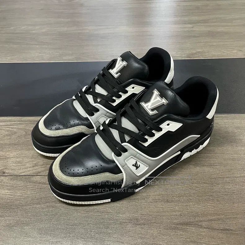 Louis Vuitton Louis Vuitton Modified black ash cement shoes Size US 7 / EU 40 - 1 Thumbnail