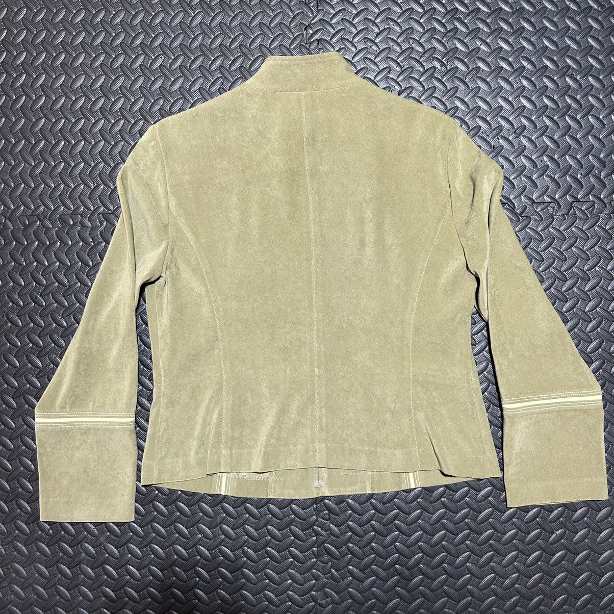 Designer × Other Norton McNaughton Jacket Womens 12 Green Zip Up Stretch Size XL / US 12-14 / IT 48-50 - 8 Thumbnail