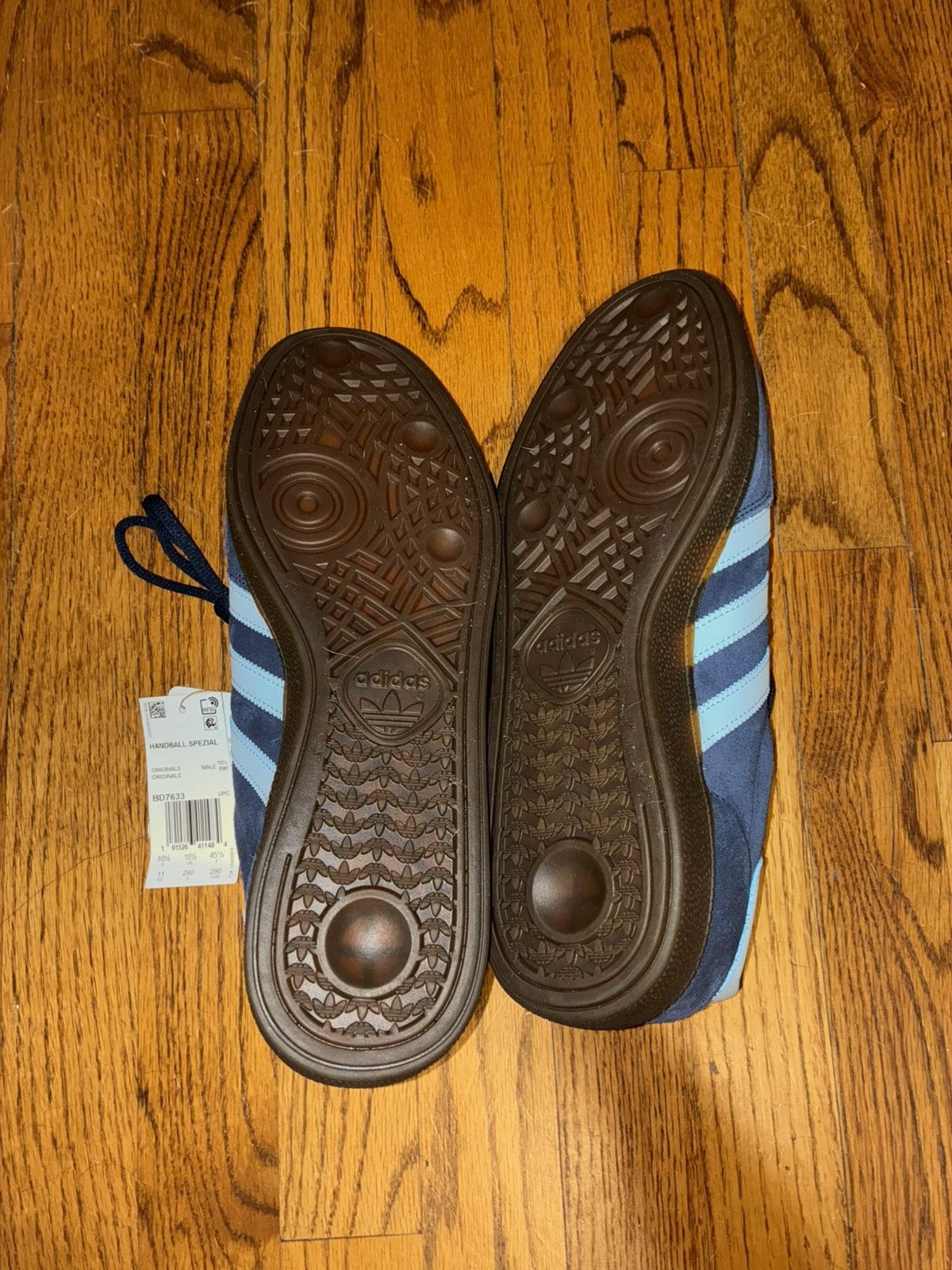 Adidas RARE Adidas Gazelle “Shadow Navy Clear Blue” Size US 11 / EU 44 - 5 Thumbnail
