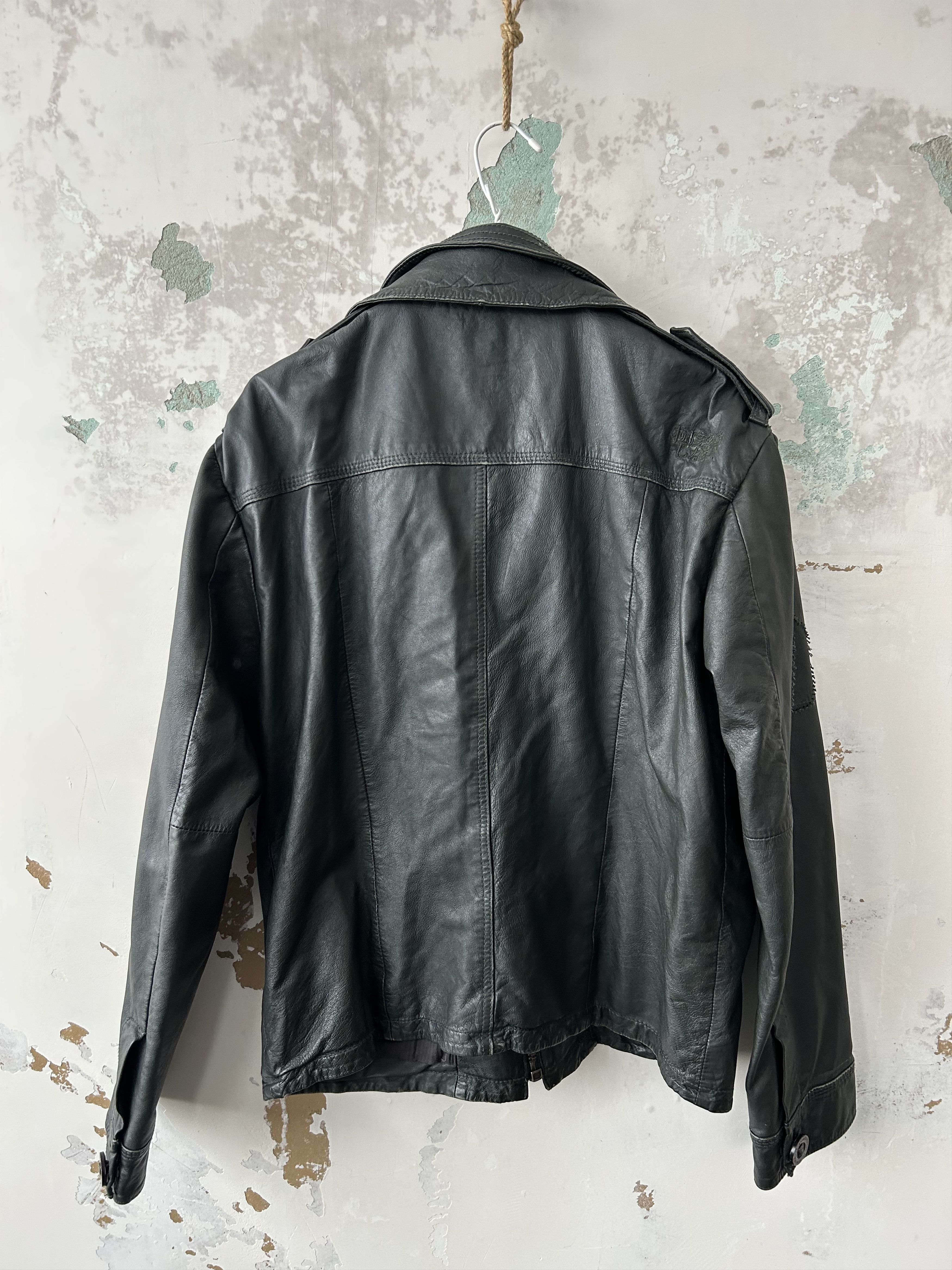 Superdry Superdry Vintage Leather Jacket Size XL Size US XL / EU 56 / 4 - 6 Thumbnail