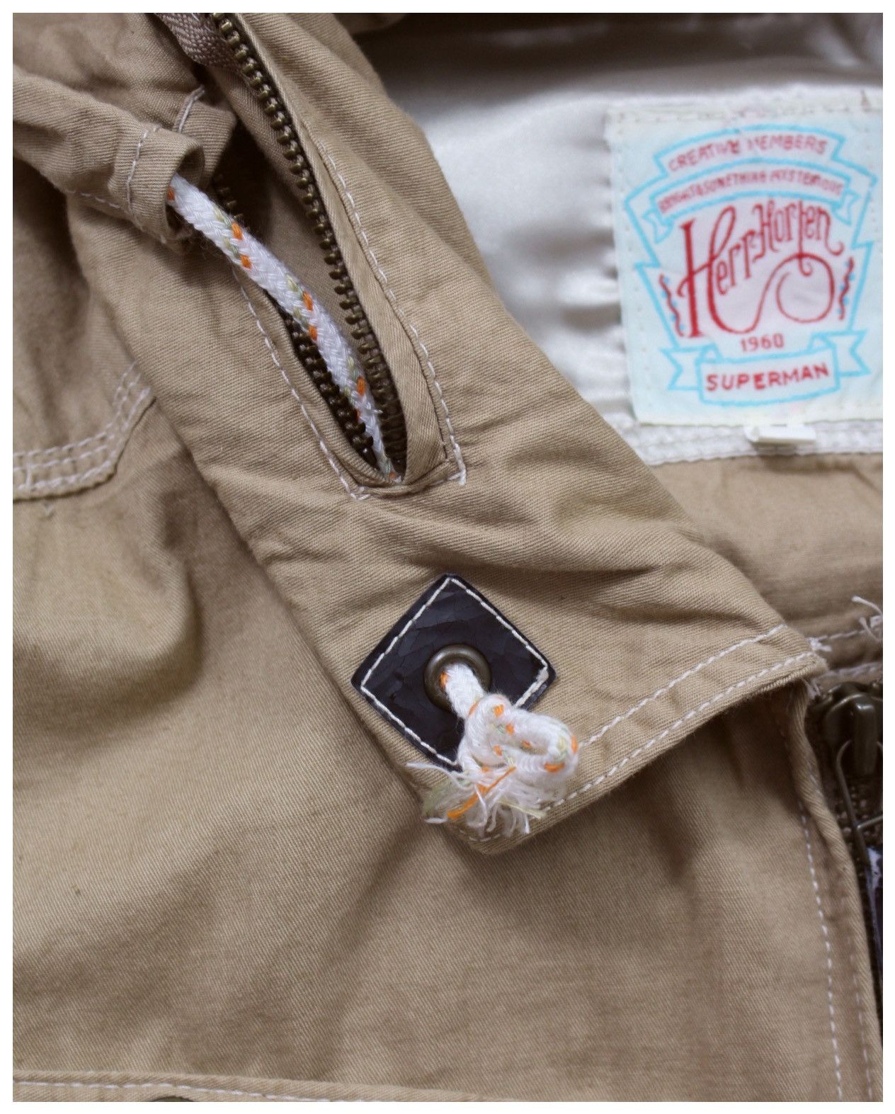 Vintage HERRHORTEN MULTI-FUNCTION OUTDOOR JACKET “SUPERMAN 1960” Size US XL / EU 56 / 4 - 15 Thumbnail