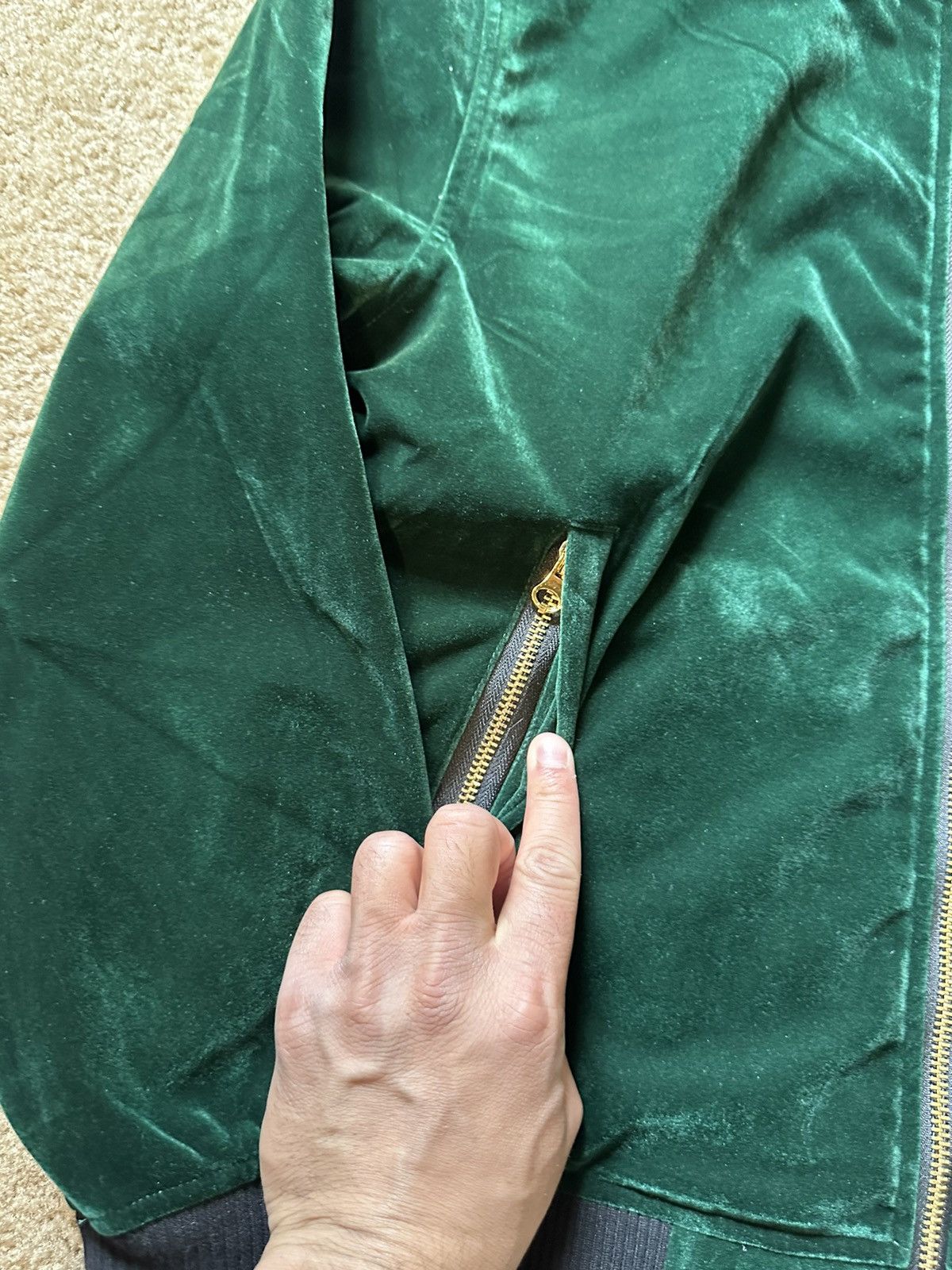 Other Timeless Piece Custom Reversible Bomber Jacket Green Size US M / EU 48-50 / 2 - 3 Thumbnail