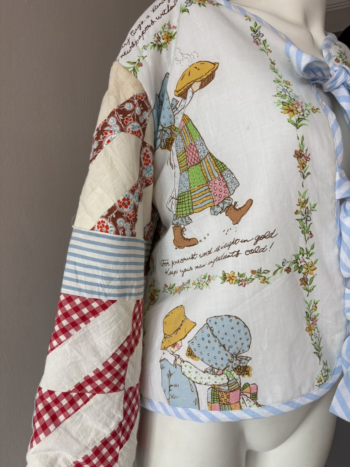 Vintage Patchwork jacket made in bangkok Size ONE SIZE - 9 Thumbnail