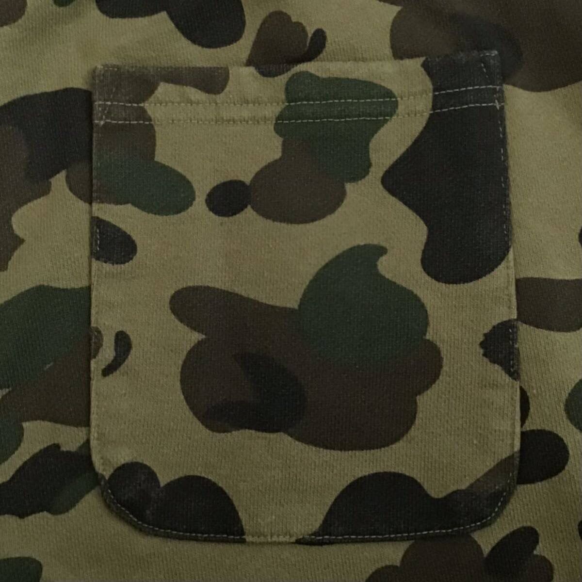 Bape BAPE Sweat shorts 1st camo green a bathing ape ★size S Size US 30 / EU 46 - 4 Thumbnail