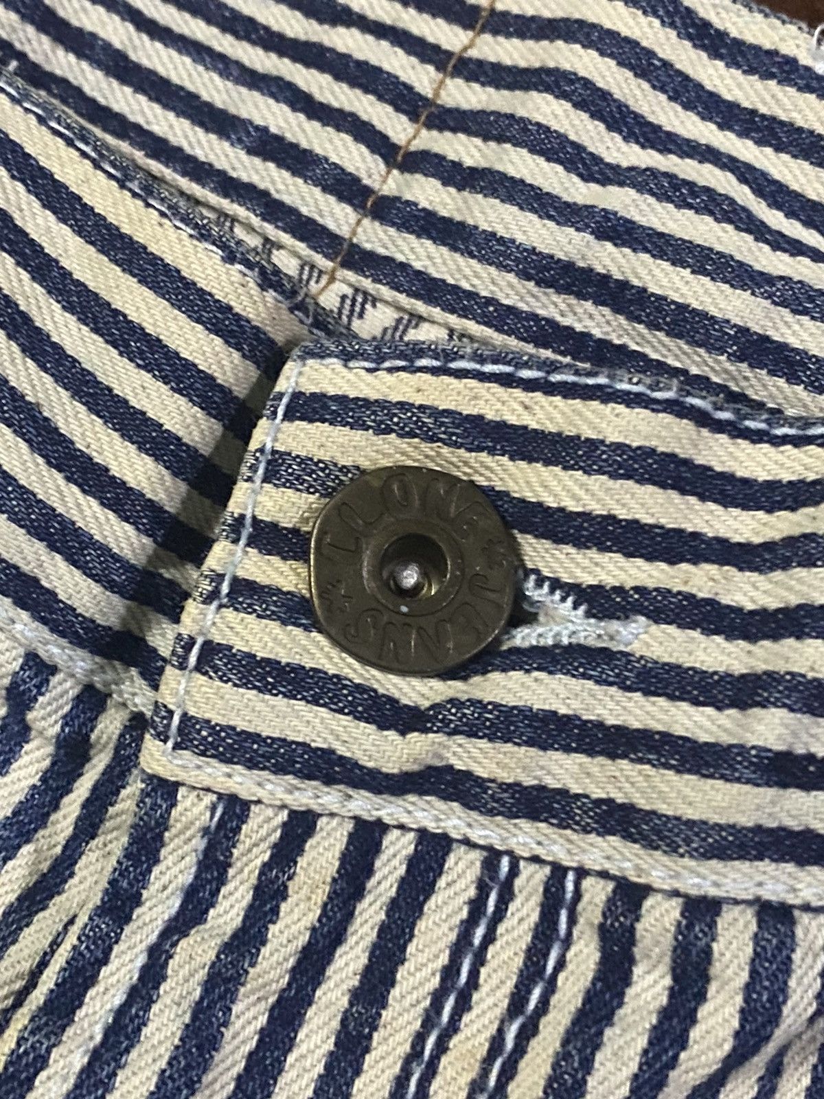 If Six Was Nine × Japanese Brand HICKORY STRIPED SHORT embroided patchwork Size US 31 - 5 Thumbnail