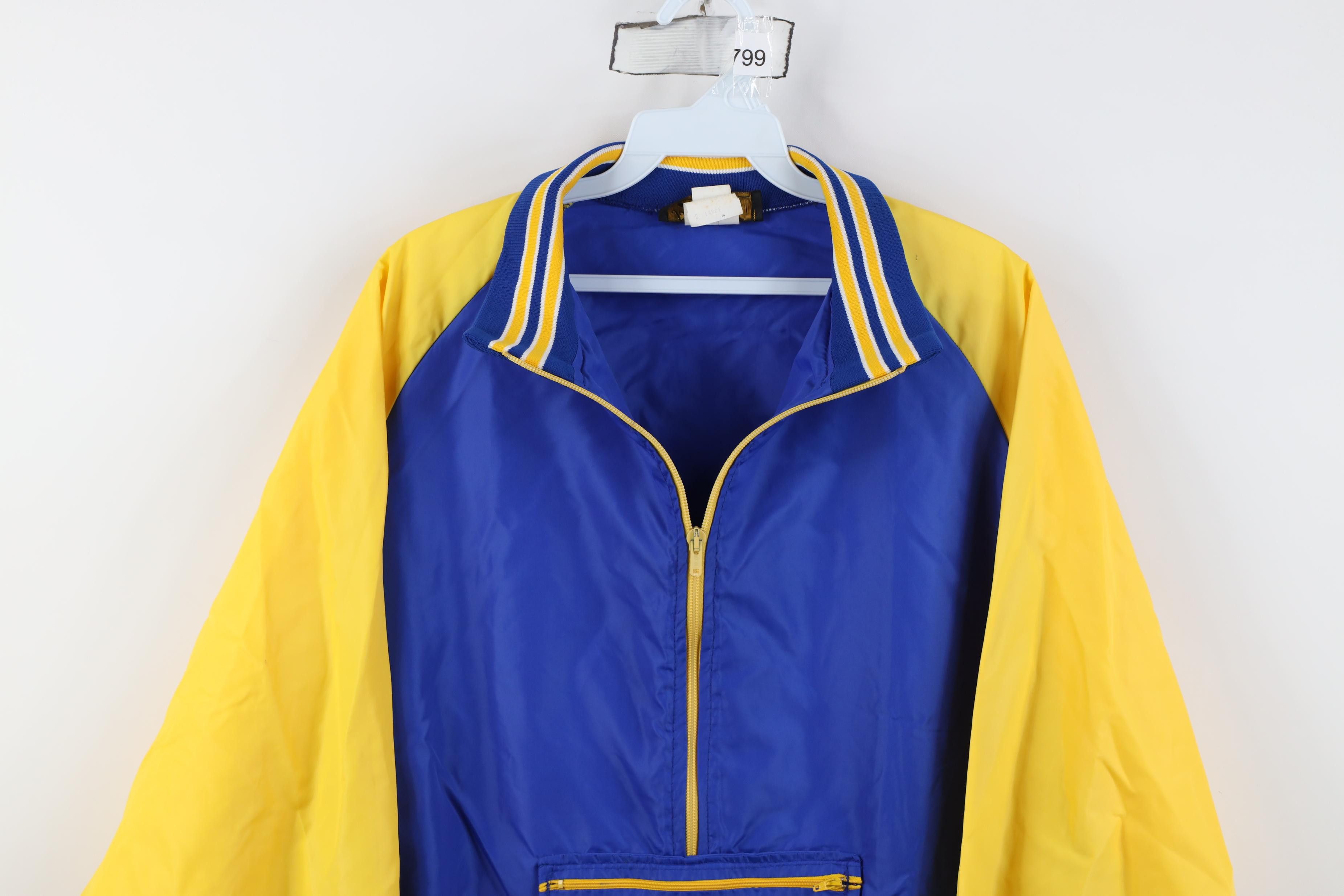 Vintage Vintage 70s Varsity Letterman Pullover Windbreaker Jacket Size US L / EU 52-54 / 3 - 2 Thumbnail