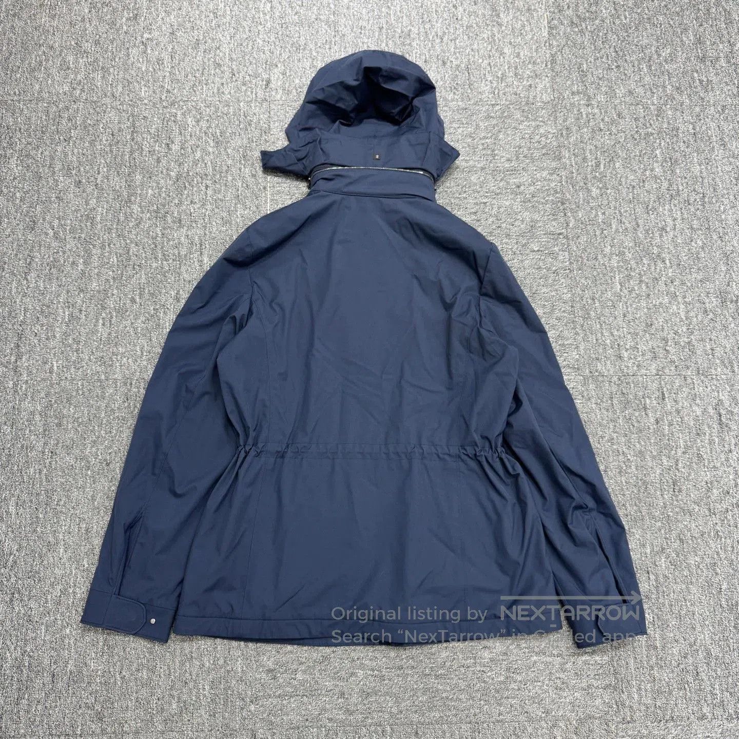 Loro Piana Blue Hooded Jacket with Multiple Pockets . Size US S / EU 44-46 / 1 - 6 Thumbnail