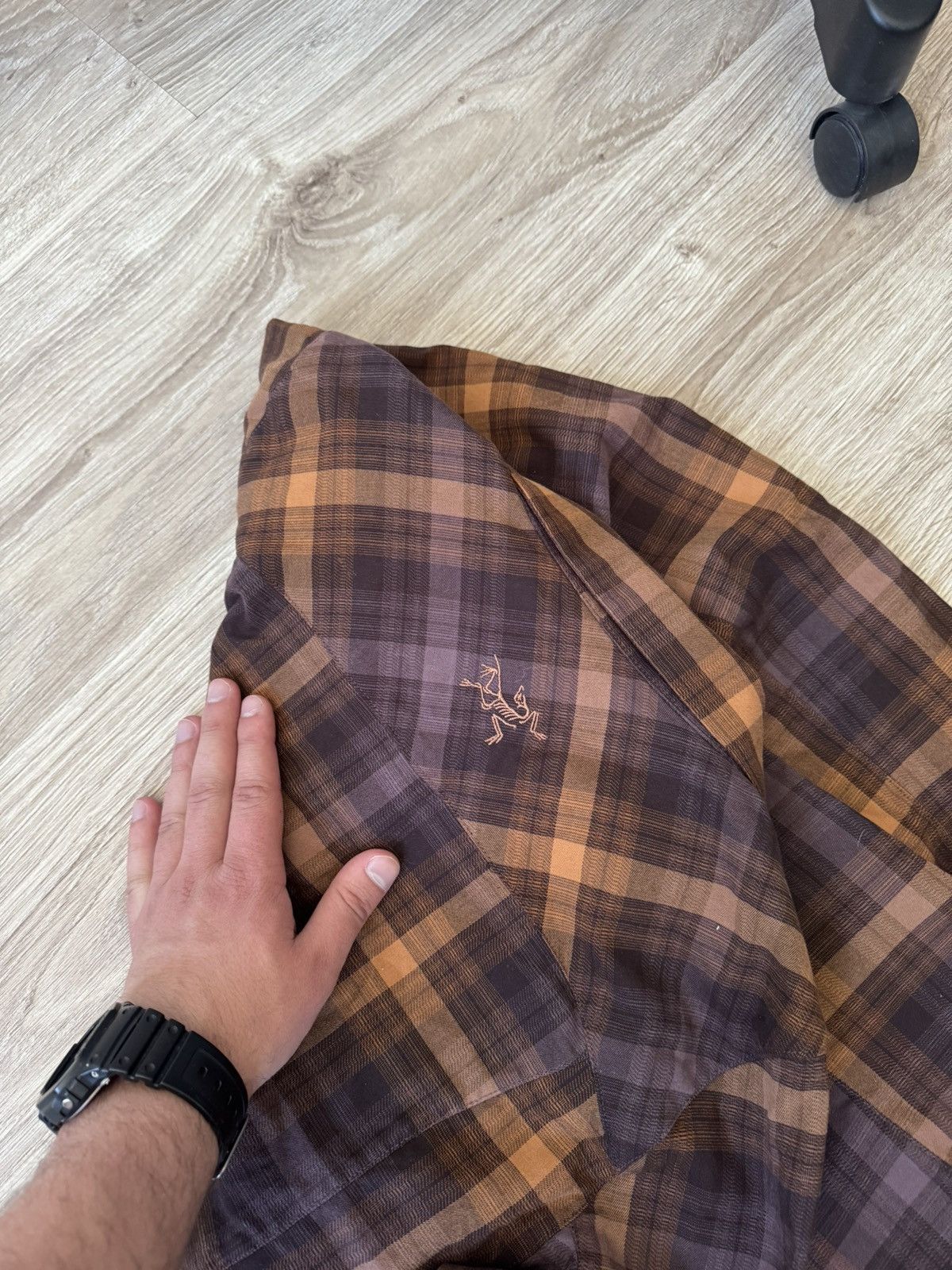 Arc'teryx Arcteryx Outdoor Gorpcore Flannel Button Up Shirt Size M / US 6-8 / IT 42-44 - 4 Thumbnail