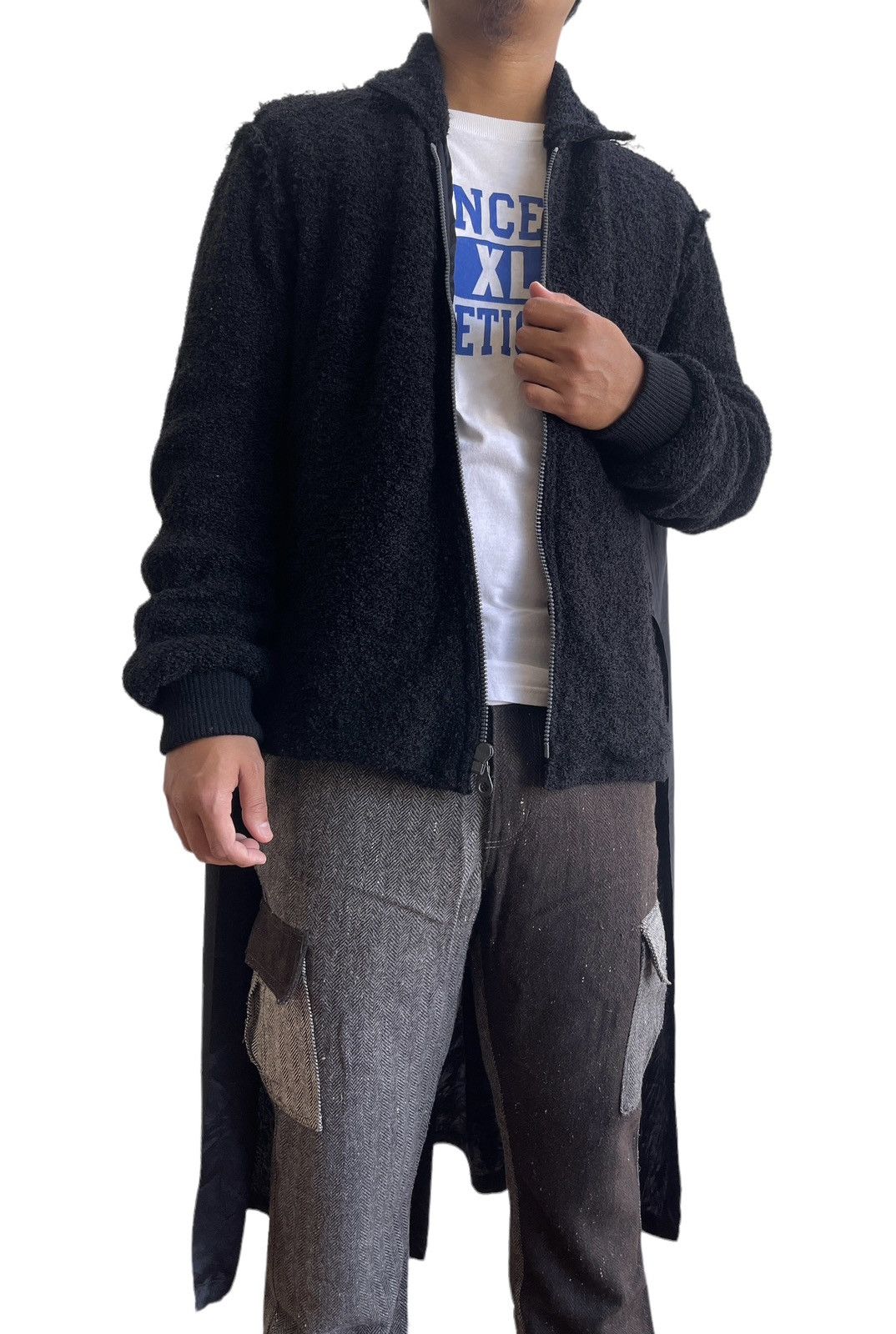 Yohji Yamamoto Archival Clothing 1995 AW Avantgarde Jacket Size US S / EU 44-46 / 1 - 1 Thumbnail