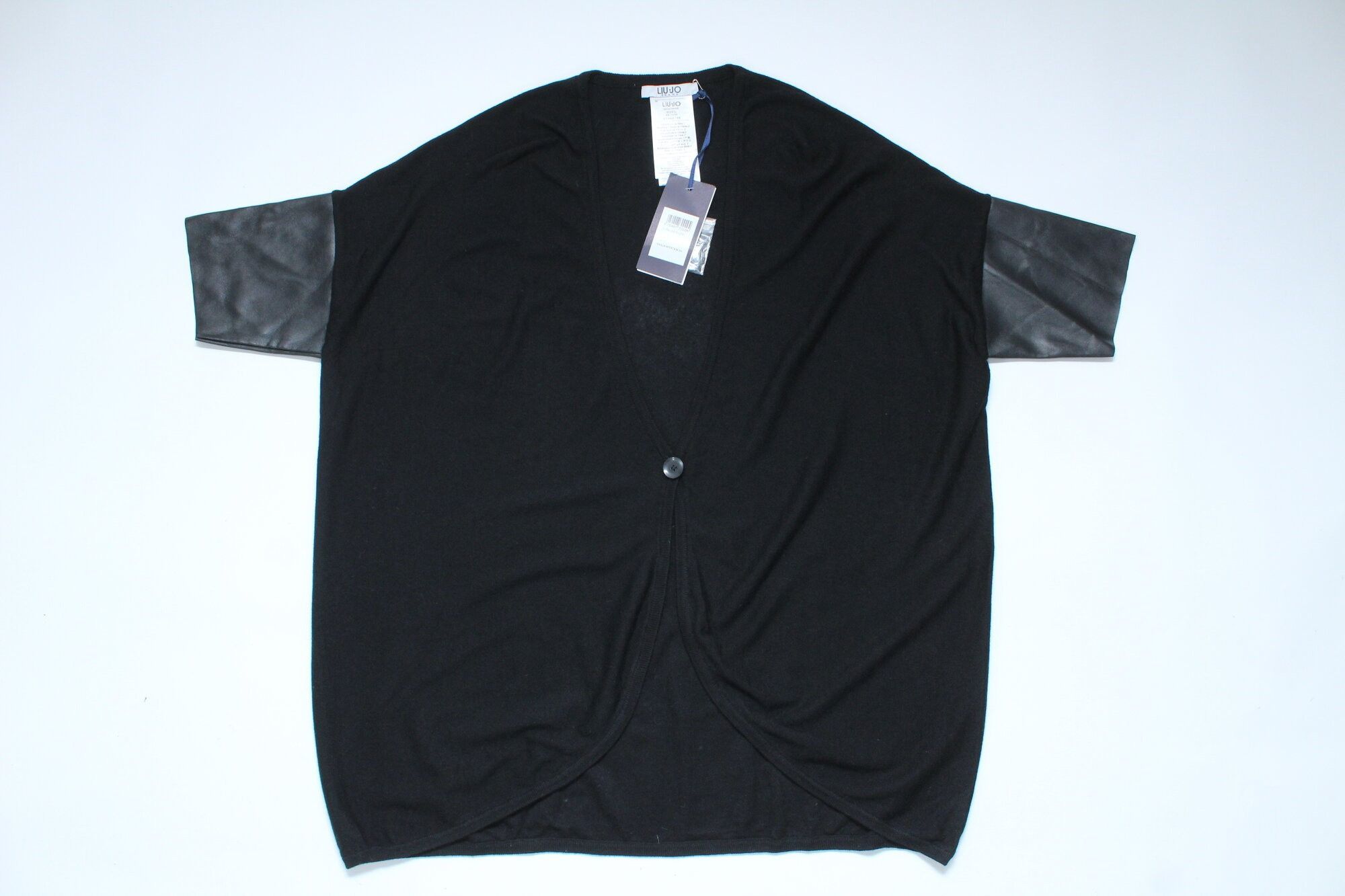 Liu Jo Liu Jo Blouse Sweater Leather Womens Size L Hype Rare Size L / US 10 / IT 46 - 2 Thumbnail