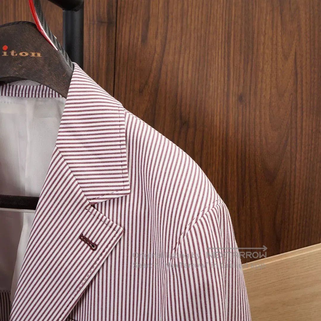Brunello Cucinelli Brunello Cucinelli Men's Striped Blazer. Size US M / EU 48-50 / 2 - 4 Thumbnail