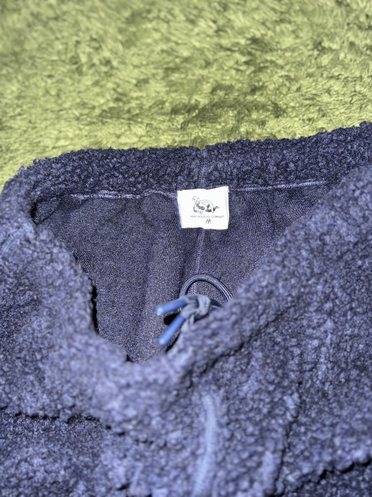 Pop Trading Company [M] POP TRADING COMPANY Embroidery logo Fleece Pants Size US 34 / EU 50 - 3 Thumbnail