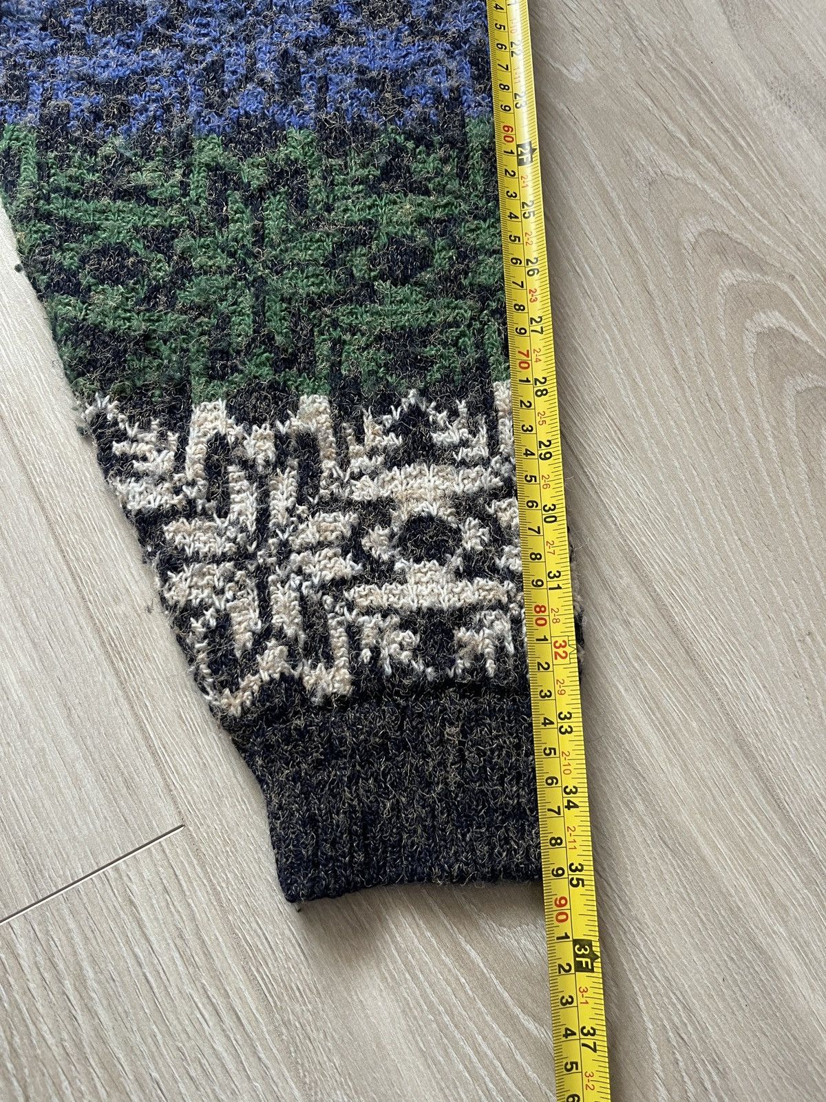 Vintage Vintage Rare Patterned Knit Sweater Barisal Alpaca Wool XL Size US XL / EU 56 / 4 - 7 Thumbnail