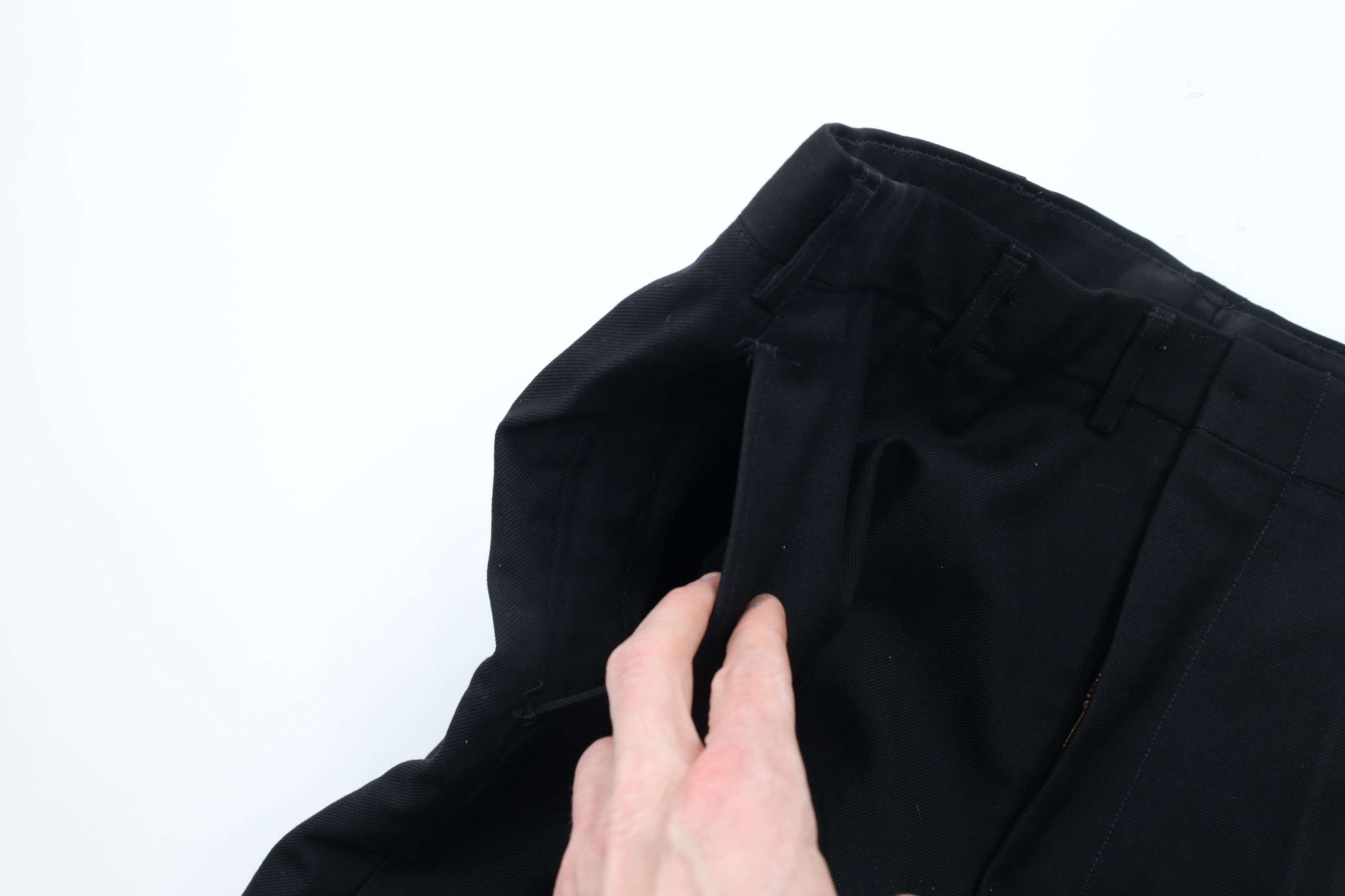 Vintage Vintage 70s Vietnam War Wool Serge Military Pants Navy USA Size US 36 / EU 52 - 6 Thumbnail