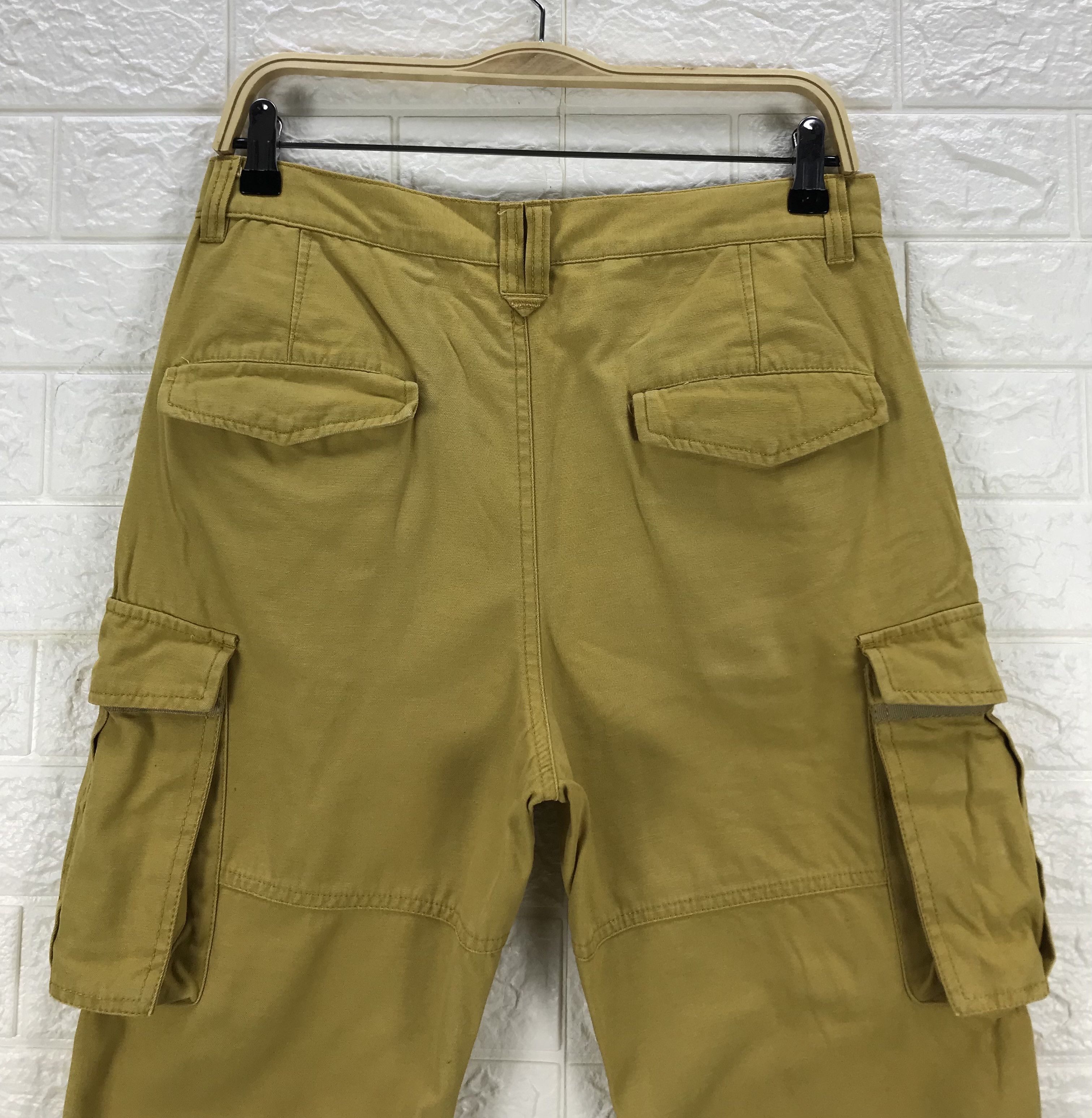 Japanese Brand Vintage Japanese Shaggy Multi Pocket Tactical Cargo Pants Size US 31 - 6 Thumbnail