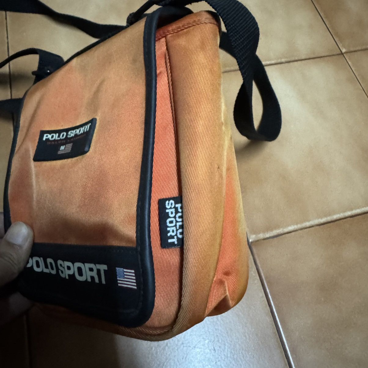 Polo Ralph Lauren 90s Polo Sport Ralph Lauren Nylon Crossbody Shoulder Bag Size ONE SIZE - 3 Thumbnail