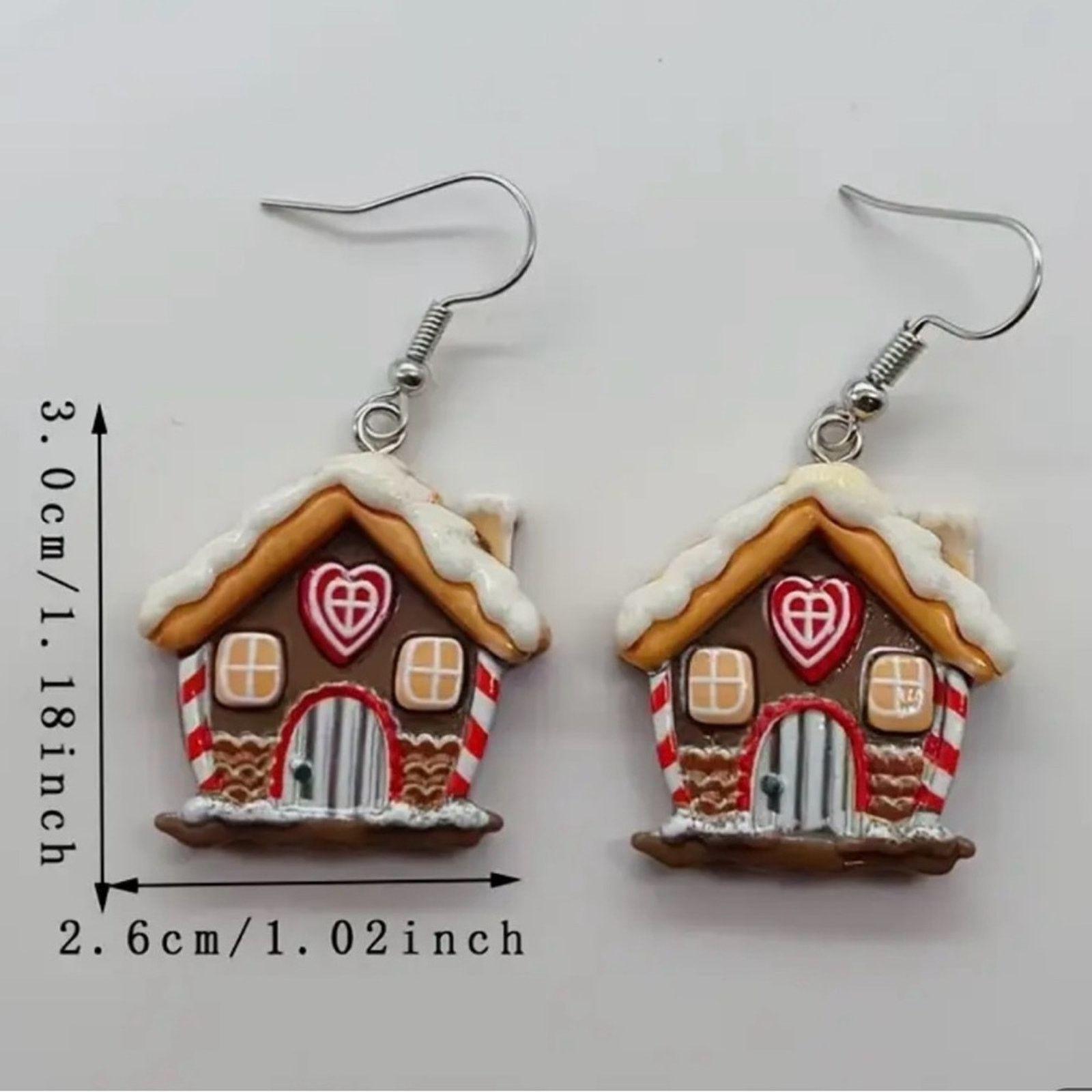 Other NWT Gingerbread House Earrings Size ONE SIZE - 4 Thumbnail