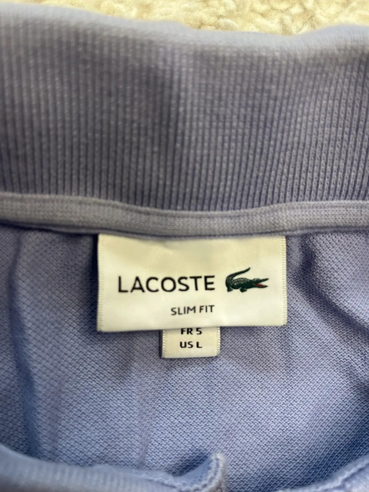 Lacoste LACOSTE PURPLE POLO T SHIRT Size US L / EU 52-54 / 3 - 5 Thumbnail