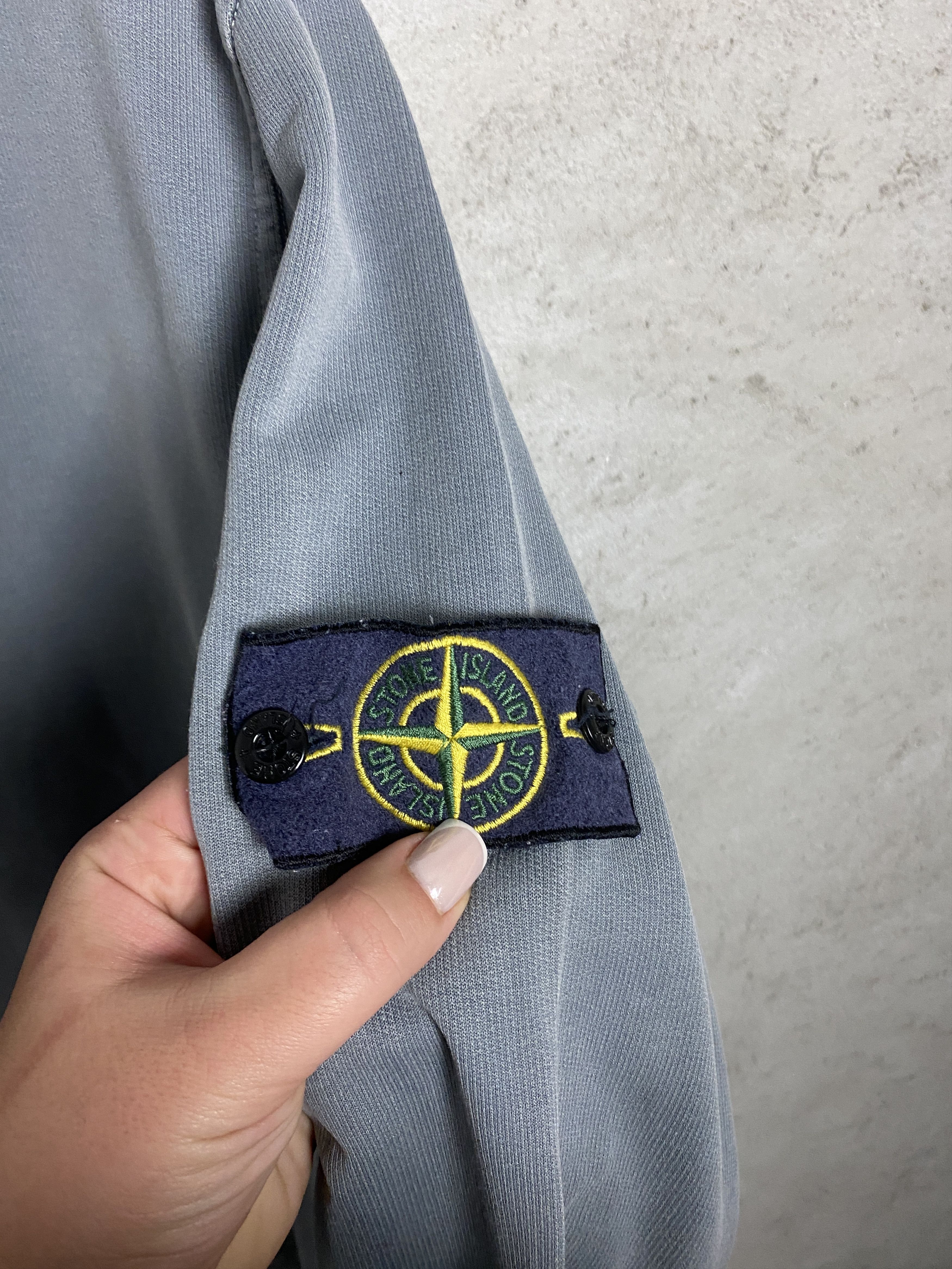 Stone Island Stone Island long sleeve t-shirt tee casual washed Size US L / EU 52-54 / 3 - 3 Thumbnail