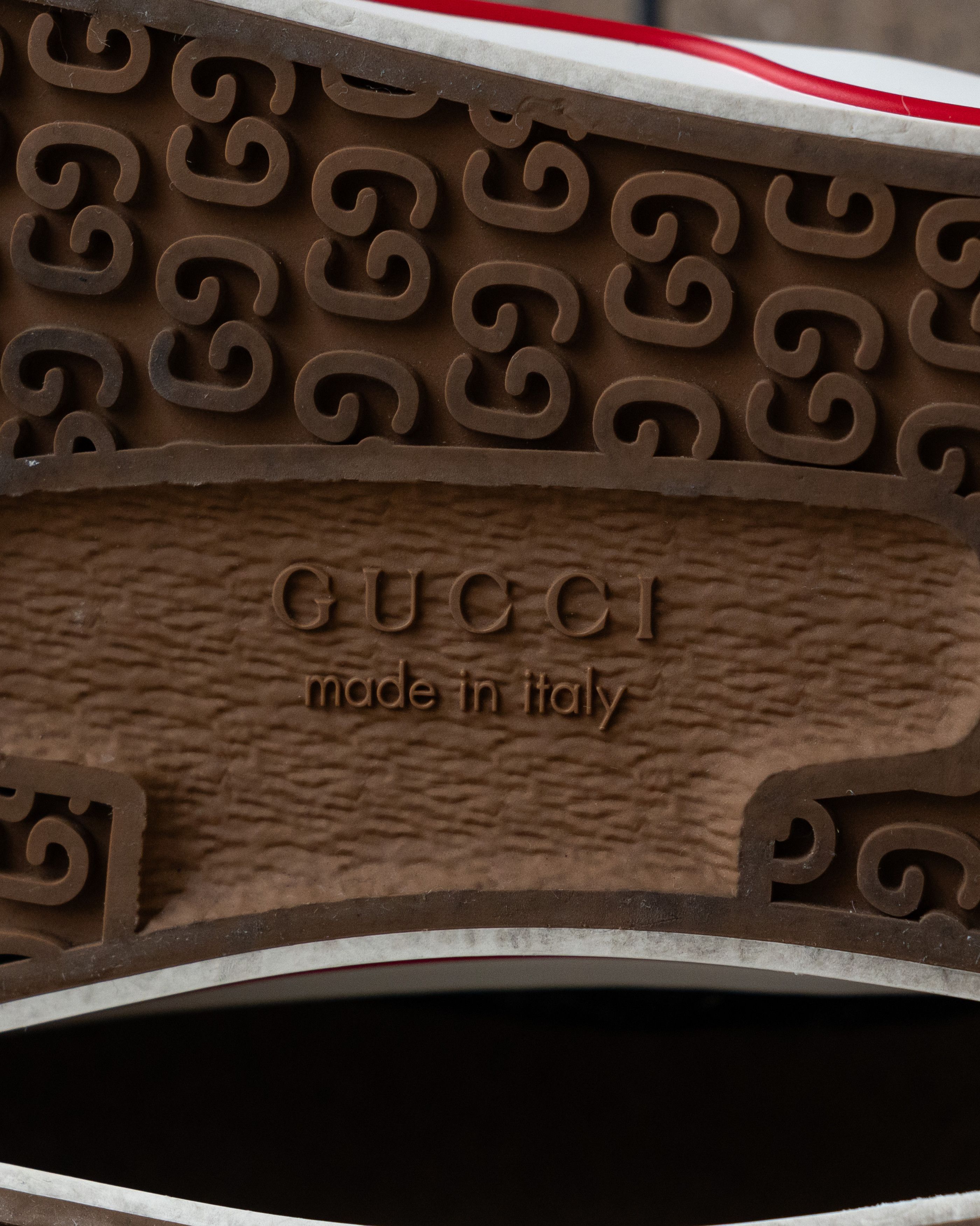Gucci Gucci Tennis 1977 Sneaker Canvas GG Monogram Black Denim 9.5 Size US 9.5 / EU 42-43 - 8 Thumbnail