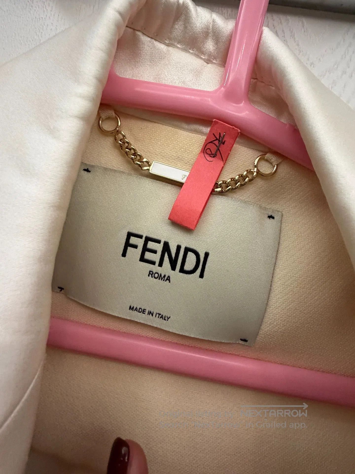 Fendi Fendi Ivory Suit Three-Piece Set. Size US S / EU 44-46 / 1 - 2 Thumbnail