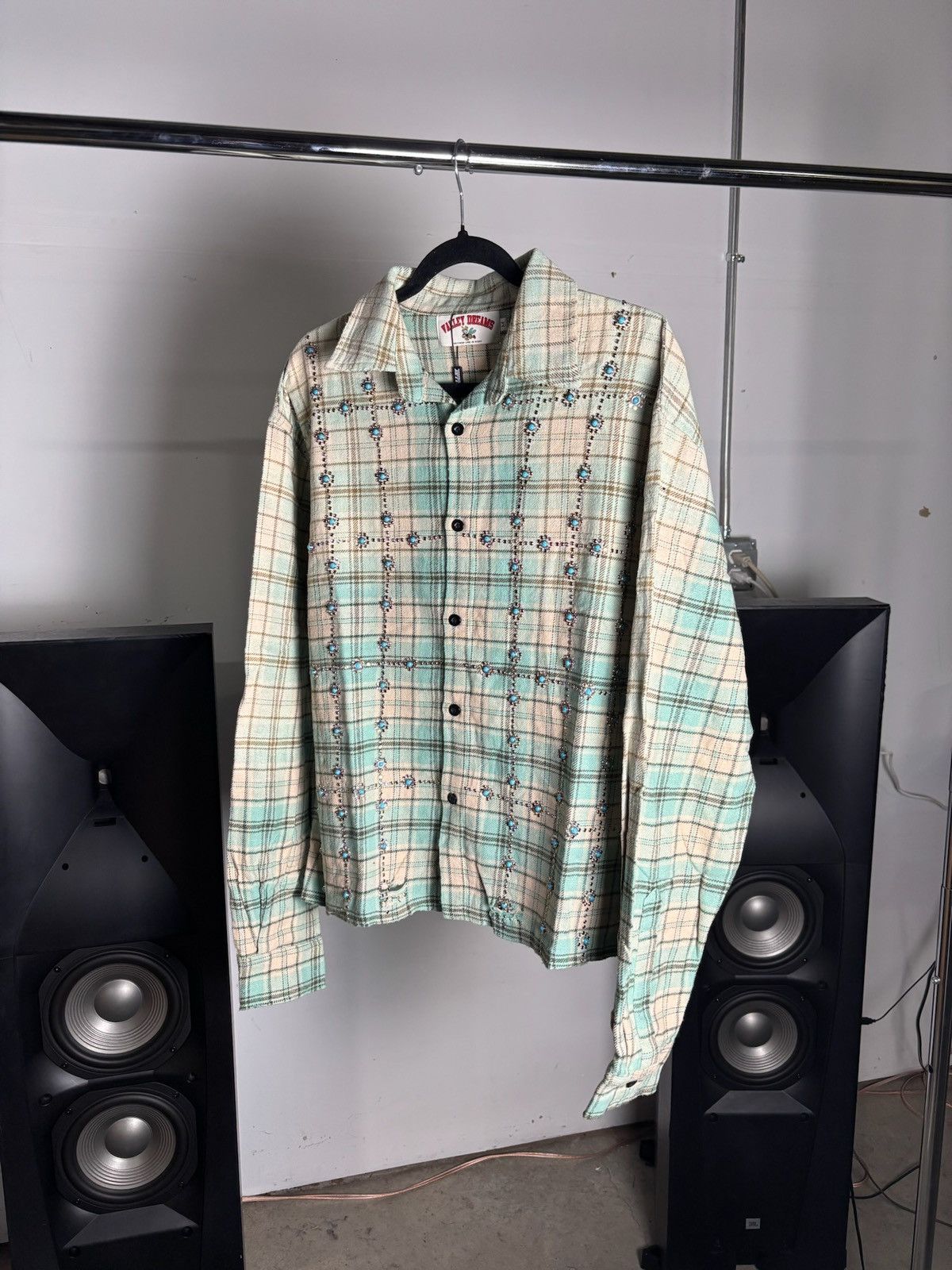 Vale Forever Little Gems Flannel ‘Green’