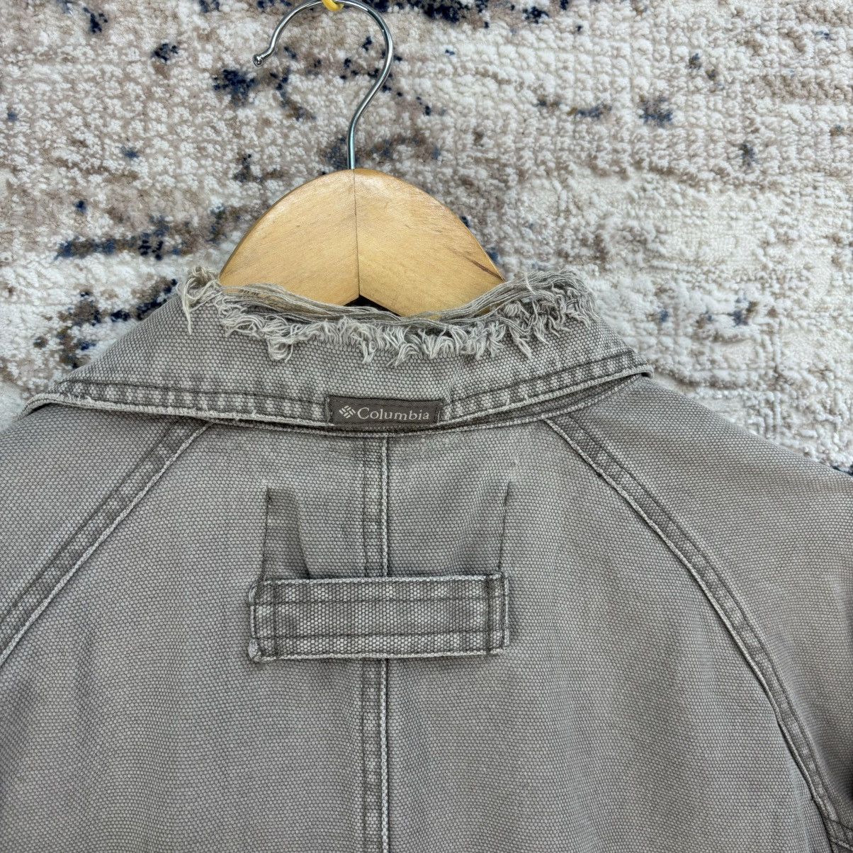 Columbia × Vintage Vintage Columbia Workwear Distressed Denim Jacket Size US M / EU 48-50 / 2 - 17 Thumbnail