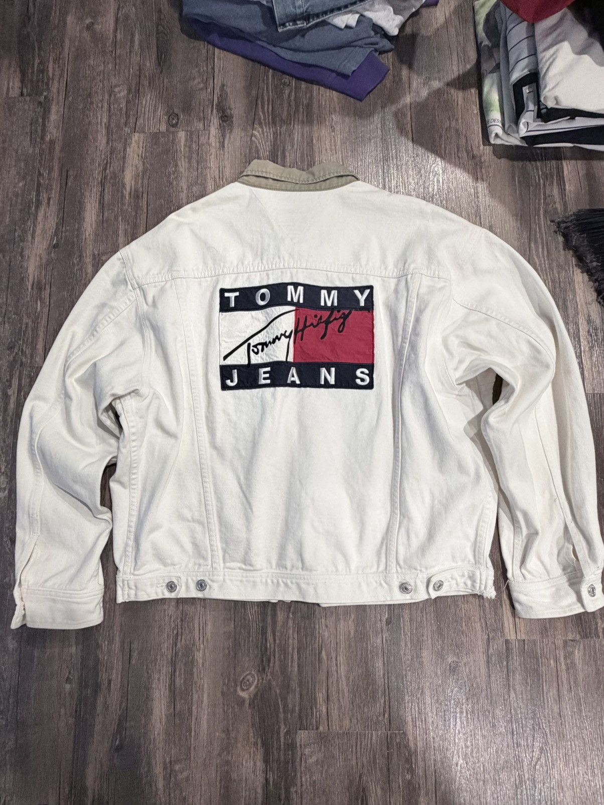 Tommy Hilfiger Vintage Denim Tommy Hilfiger Size US L / EU 52-54 / 3 - 2 Thumbnail