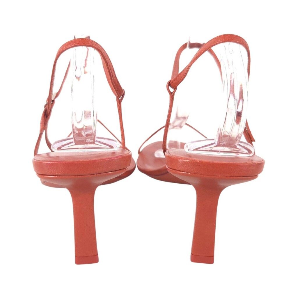 The Row The Row Bare Sandals US 12 EU 42 Womens Brick Red Strappy Size US 12 / IT 42 - 6 Thumbnail
