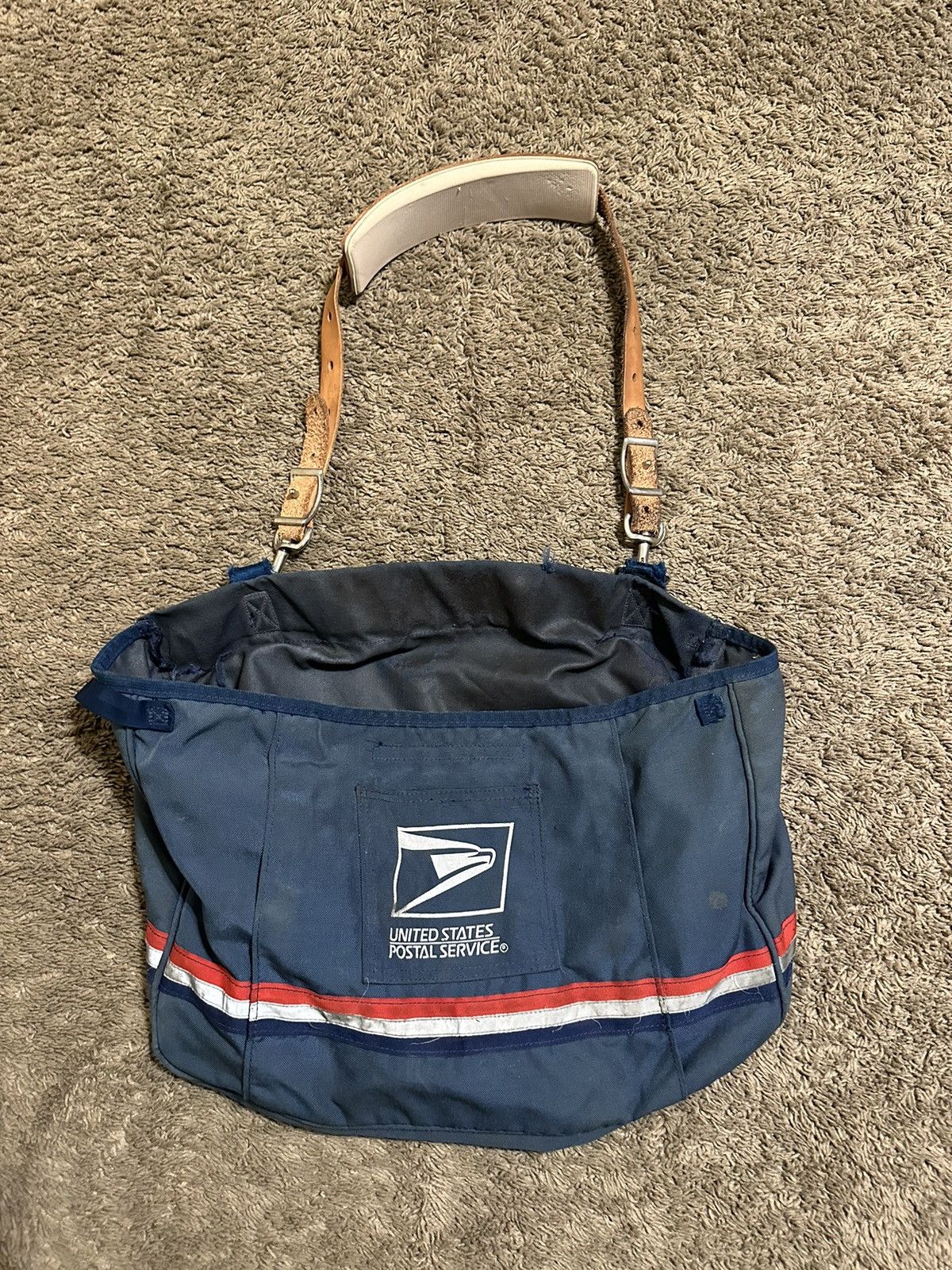Anti Social Social Club × Vintage Vintage USPS Mailman “triple blue” bag 00s Size ONE SIZE - 1 Thumbnail