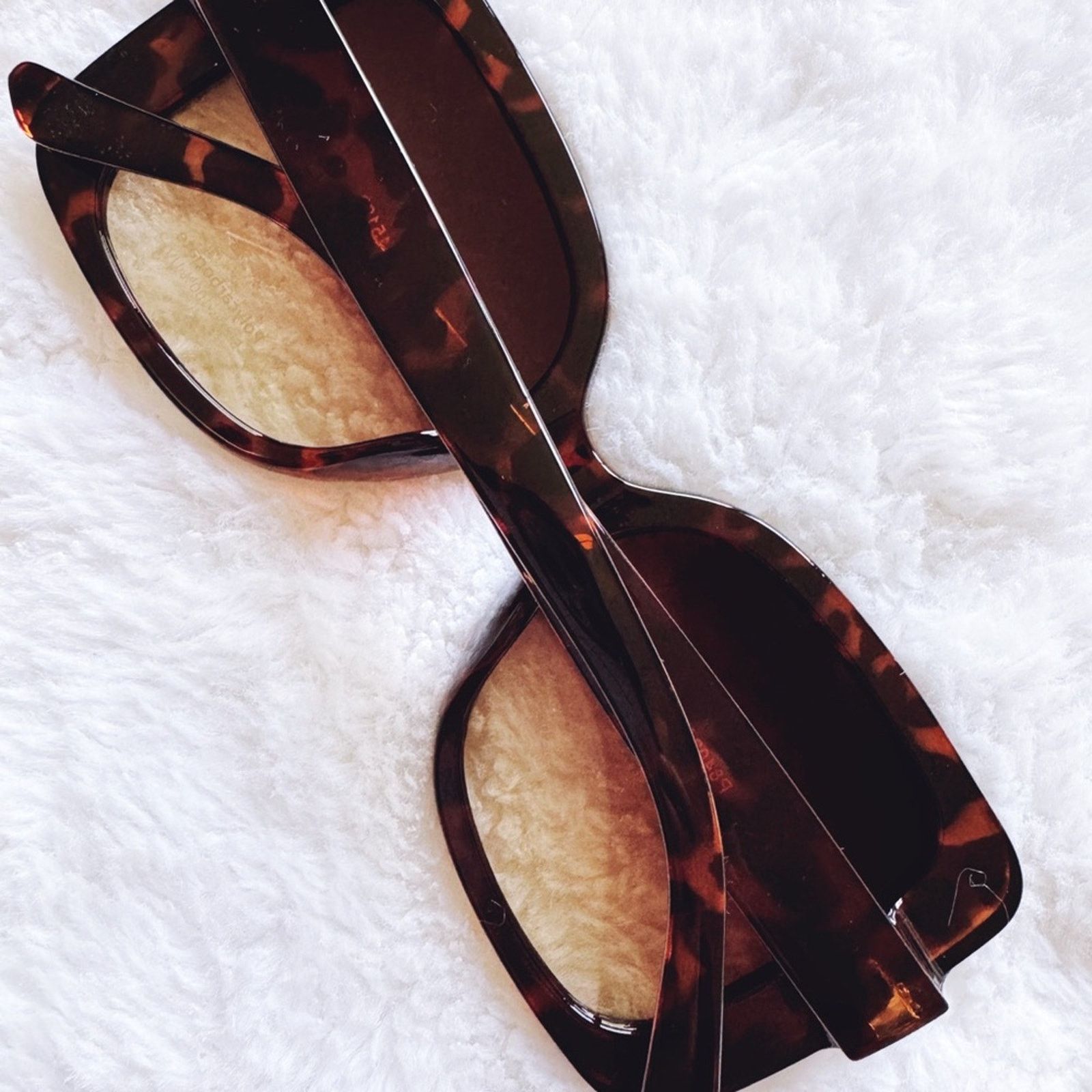 Other Eva Tortoise Brown Square-Framed Sunglasses Size ONE SIZE - 12 Thumbnail