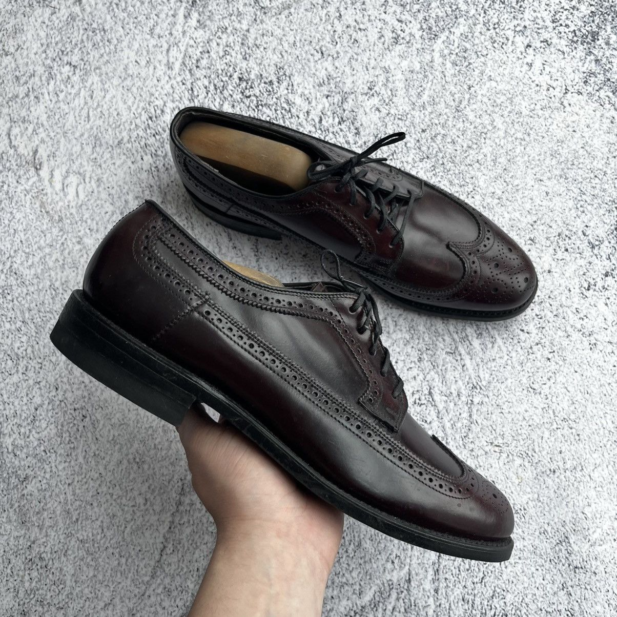 Hanover Vintage Hanover Shell Cordovan Longwing Dress Shoes 8.5 USA Size US 8.5 / EU 41-42 - 1 Thumbnail