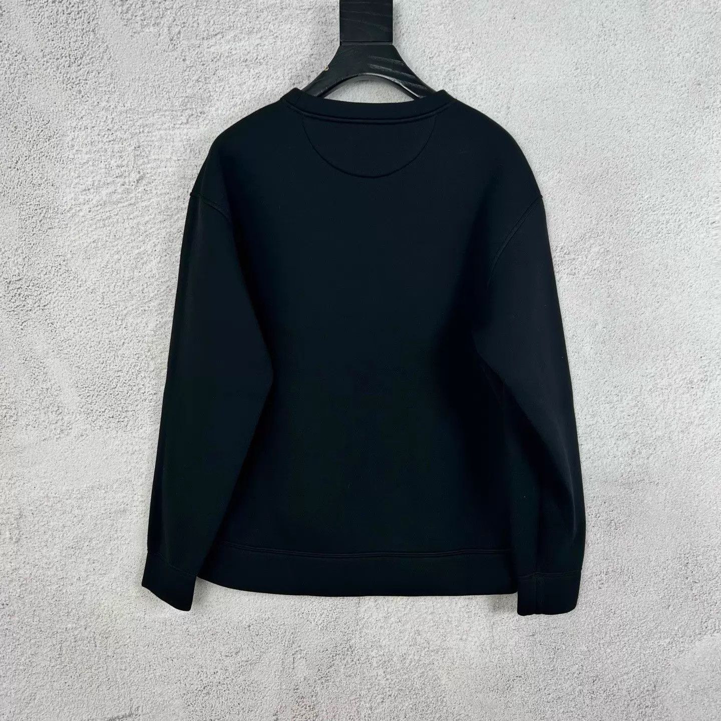 Fendi Fendi FW24 Embossed Space Cotton Black Crewneck XS Size US XS / EU 42 / 0 - 2 Thumbnail