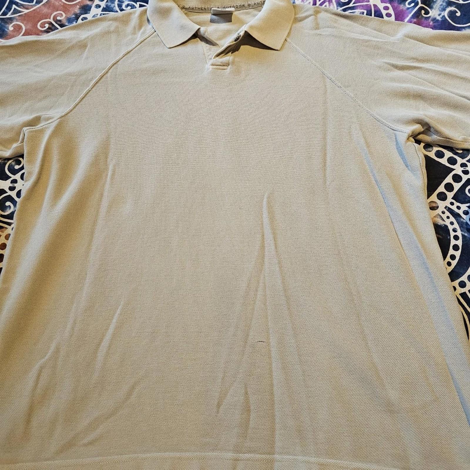 Columbia Columbia Sportswear Men's Cream Polo-shirt Size US M / EU 48-50 / 2 - 2 Thumbnail