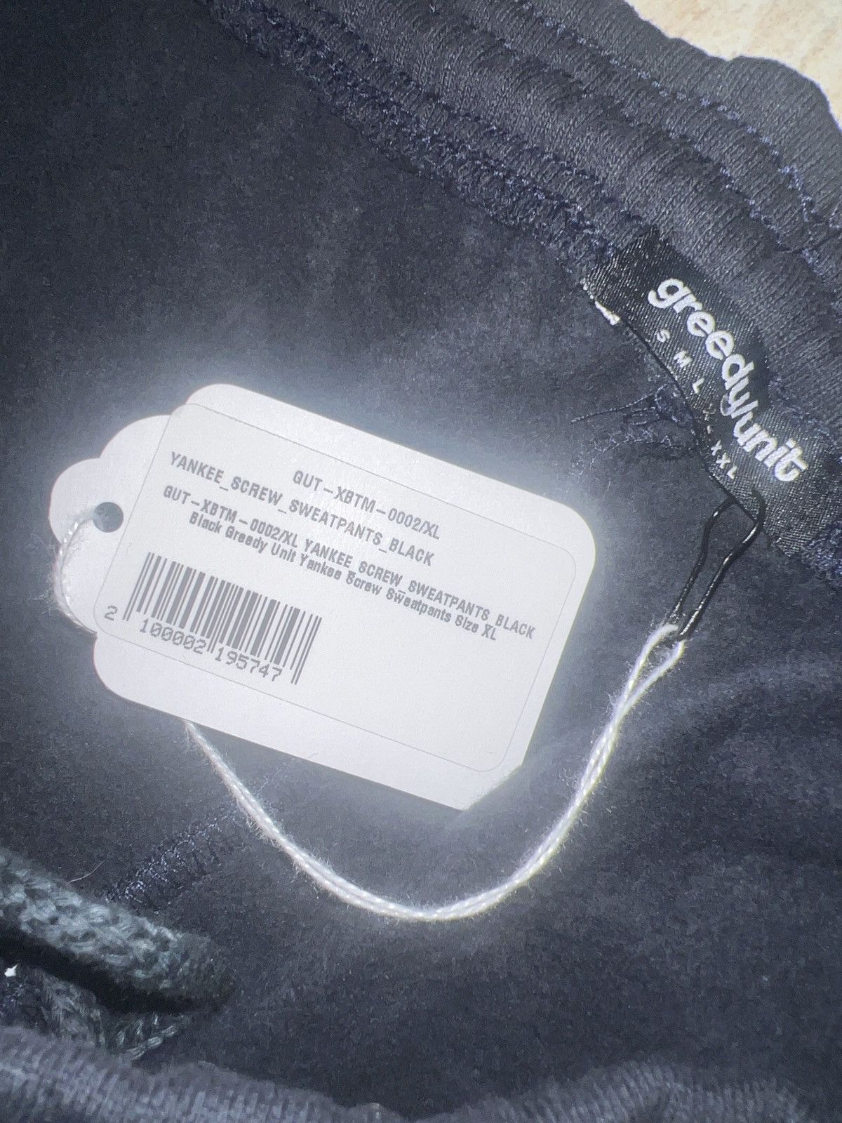 Greedy Unit Greedy Unit New York Yankees Screw Sweatpants Size XL BLACK Size US 36 / EU 52 - 5 Thumbnail