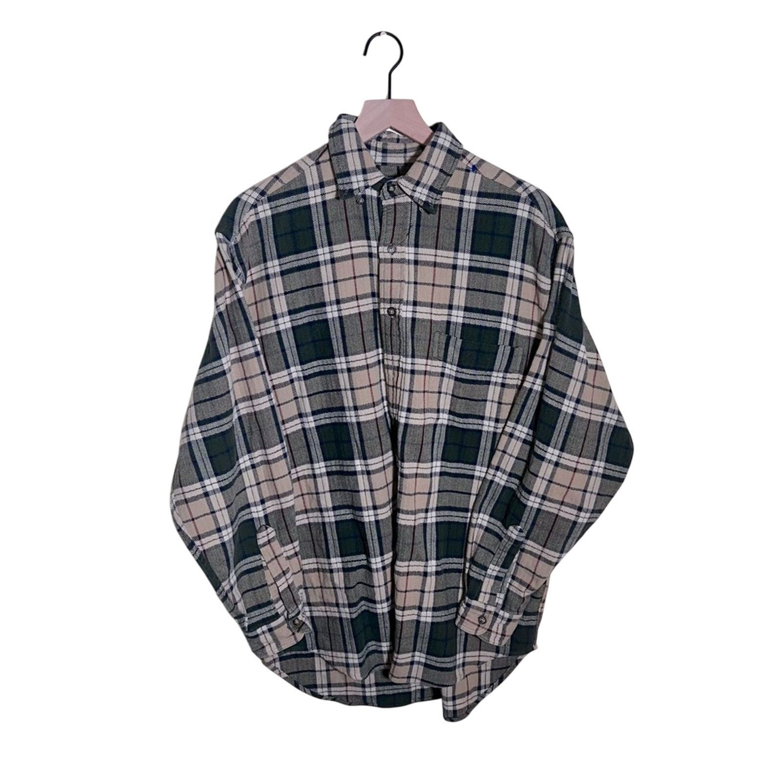 Abercrombie & Fitch VNTG ABERCROMBIE mens oversized grunge gorpcore flannel S Size US S / EU 44-46 / 1 - 1 Thumbnail